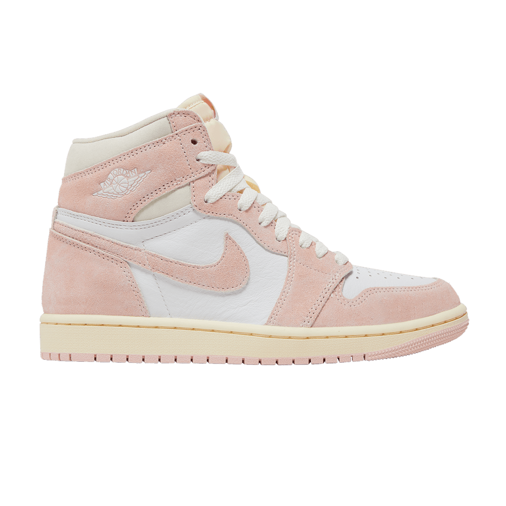 image of Wmns Air Jordan 1 Retro High OG Washed Pink Shoes, Women's (Size 12)