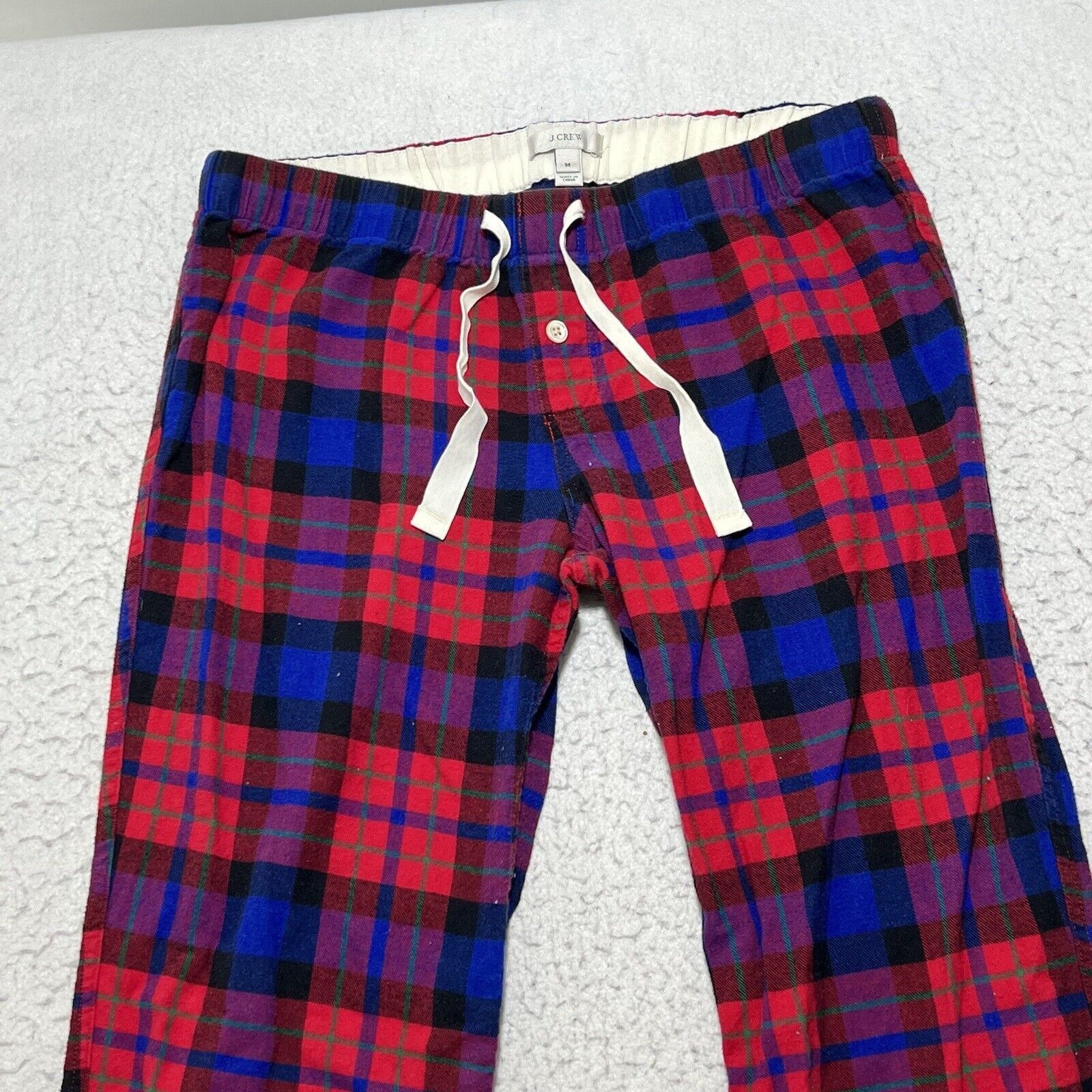 J.Crew J. Crew Medium Flannel Pajama Set Button Up Shirt Pants Size US M / EU 48-50 / 2 - 9 Thumbnail