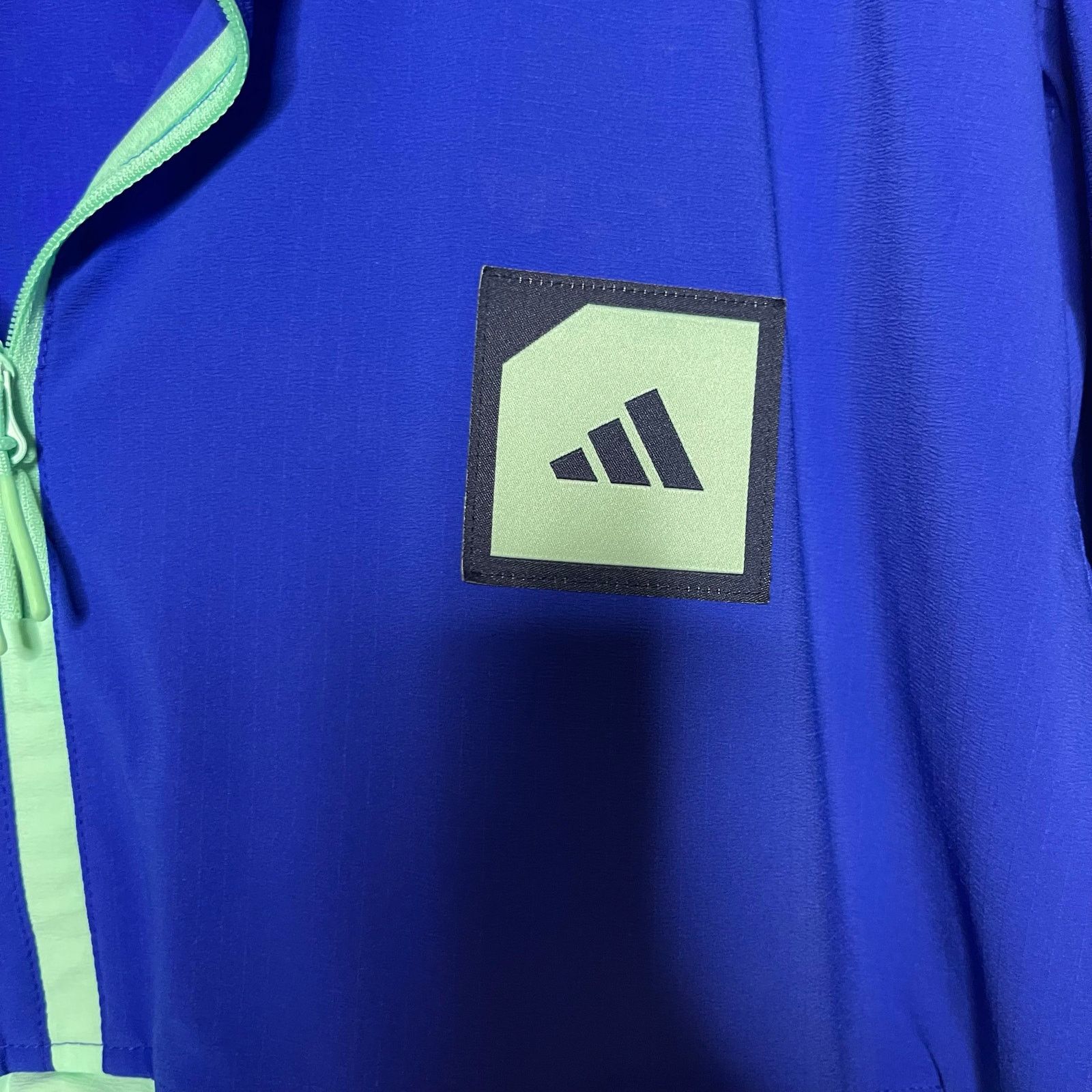 Adidas ADIDAS Men Golf Adicross Anorak 1/4-Zip Pullover BLUE PINK L Size US L / EU 52-54 / 3 - 5 Thumbnail