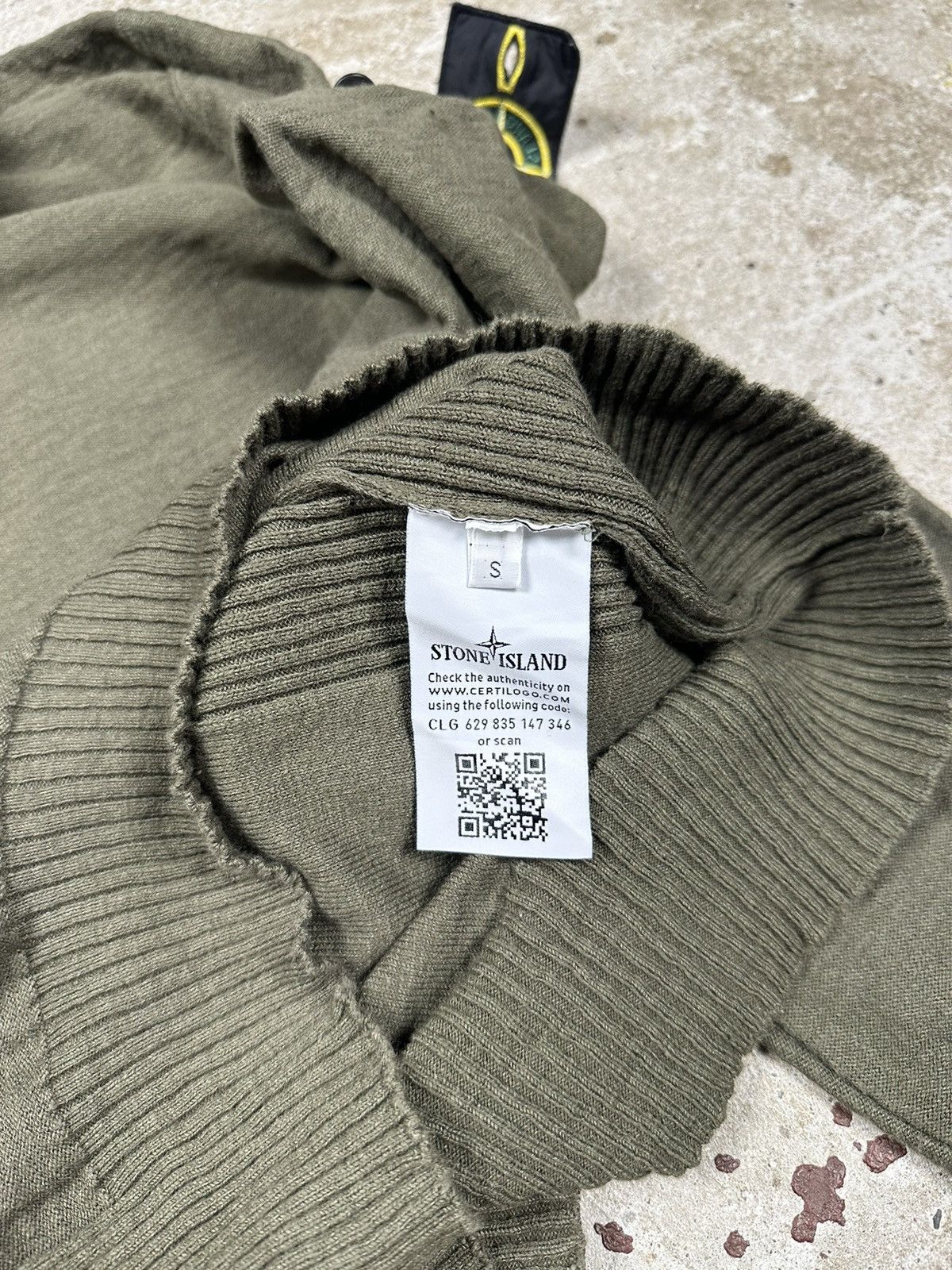 Massimo Osti × Stone Island Stone Island Nylon Hooded Knit Sweater Khaki Size US S / EU 44-46 / 1 - 11 Thumbnail