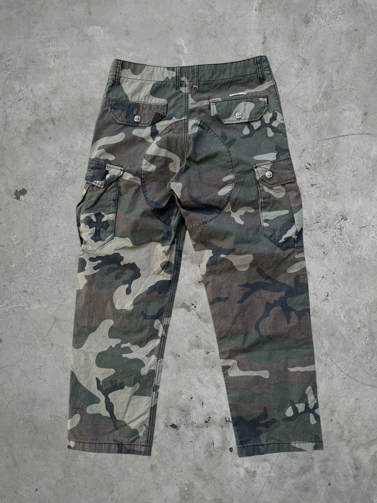 Chrome Hearts Chrome Hearts Camo Cargo Pants Size US 32 / EU 48 - 2 Thumbnail