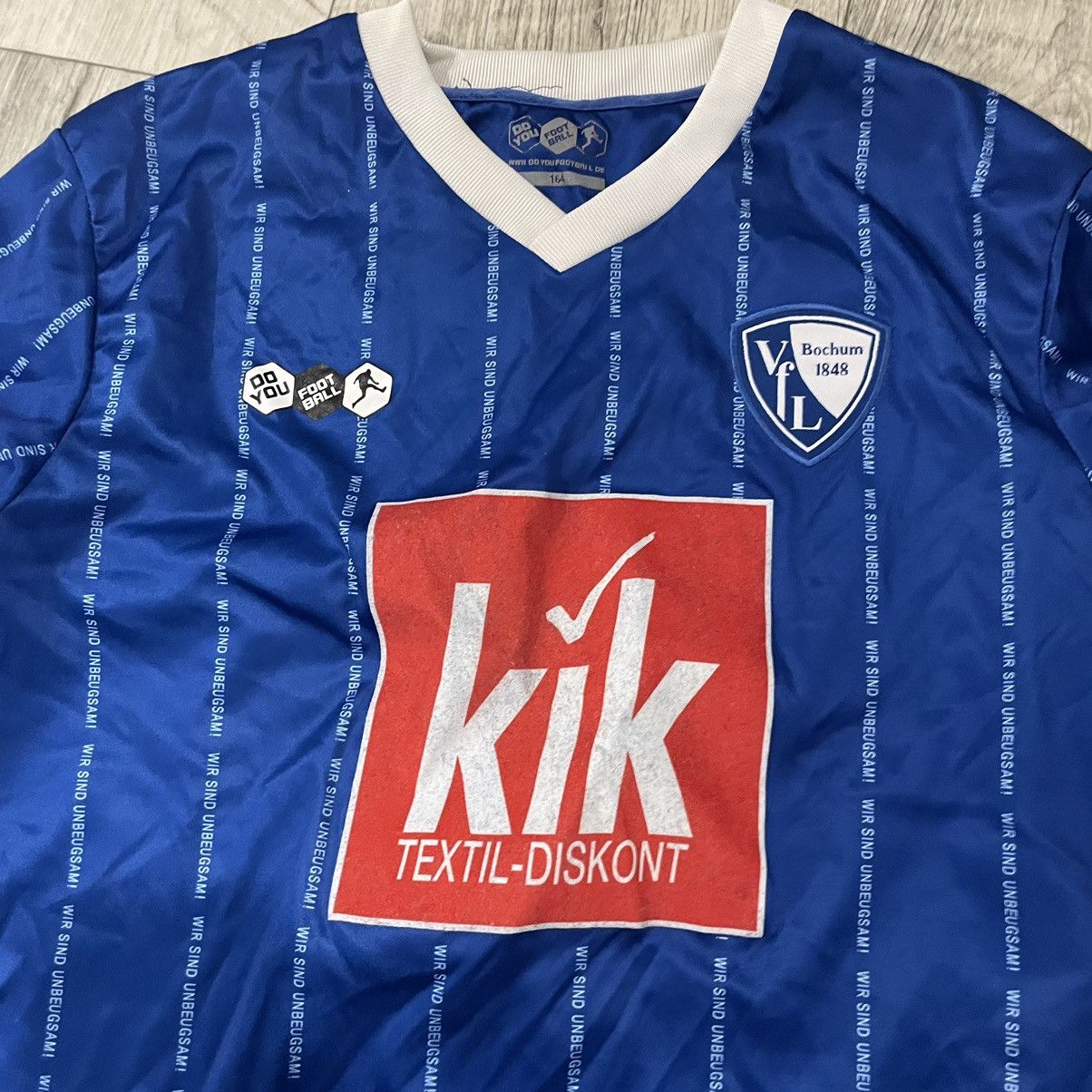 Vintage Vfl Bochum KIK vintage football GOALKEEPE shirt jersey long Size US S / EU 44-46 / 1 - 2 Thumbnail