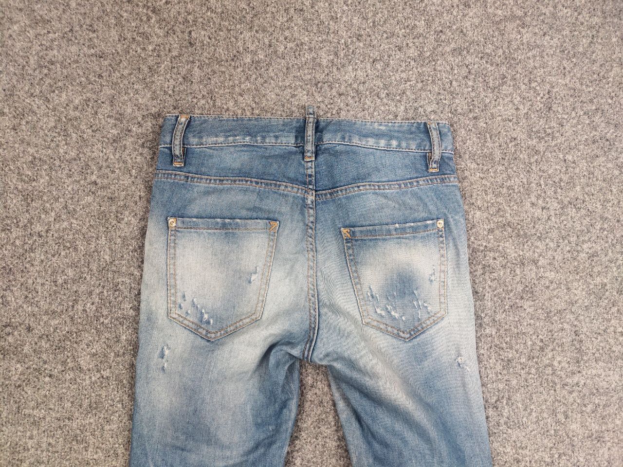 Dsquared2 Vintage Dsquared2 distressed embroidered Straight W Jeans Size 36" / US 14 / IT 50 - 9 Thumbnail