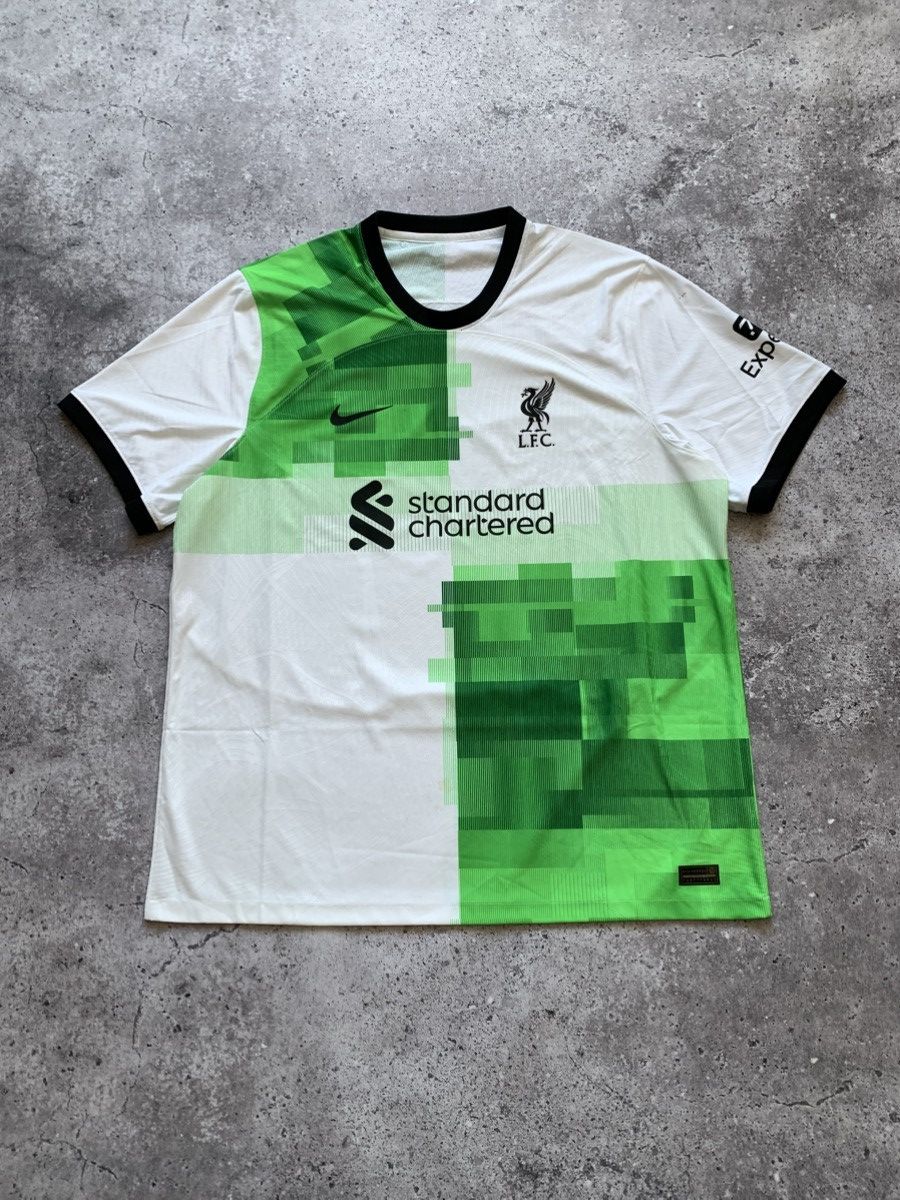 Nike 🔥NIKE LIVERPOOL 2023/24 AWAY PLAYER ISSUE DRI-FIT ADV SHIRT Size US XXL / EU 58 / 5 - 1 Thumbnail