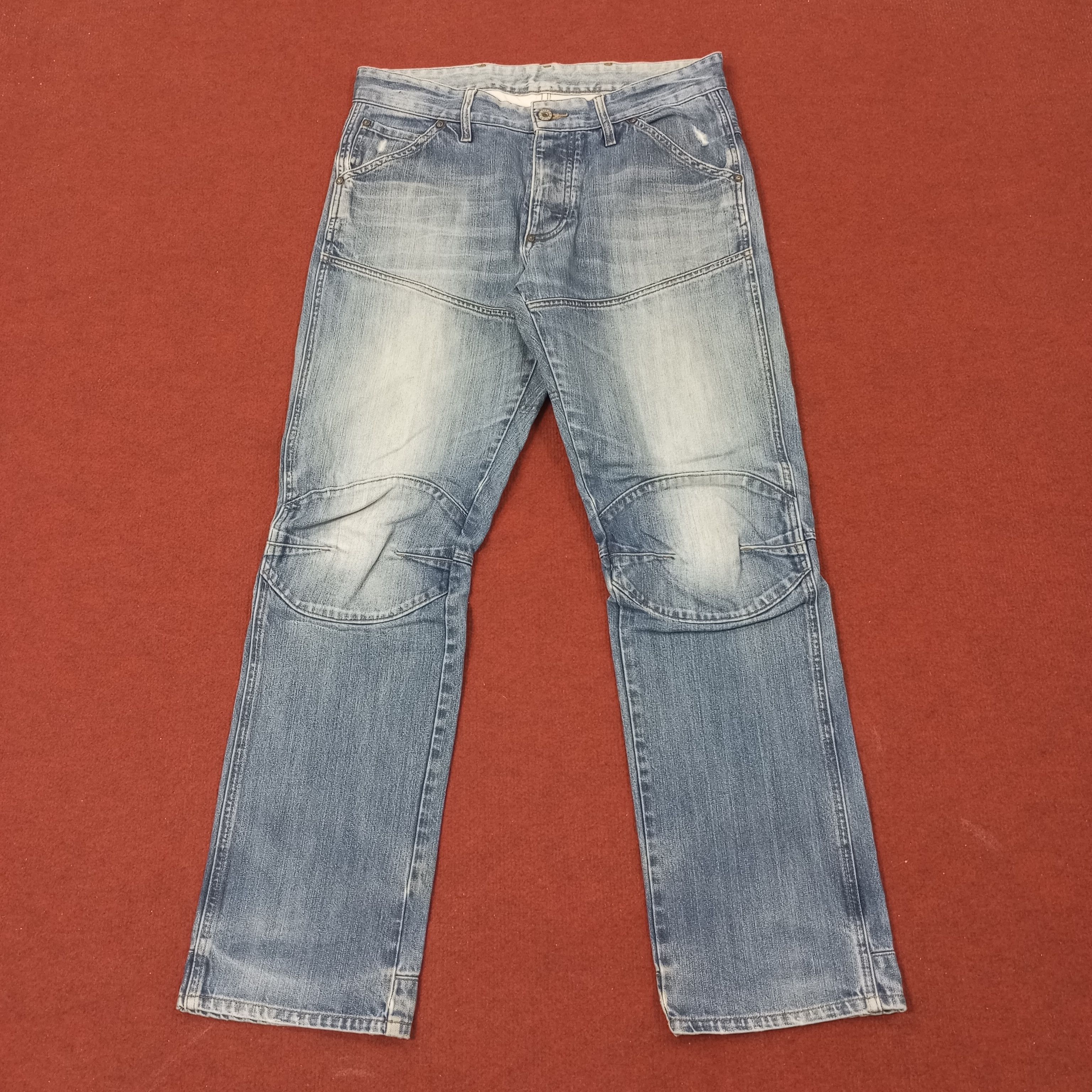 G-Star G-Star Raw Denim Streetwear Style Jeans c244n21 Size US 34 / EU 50 - 1 Thumbnail