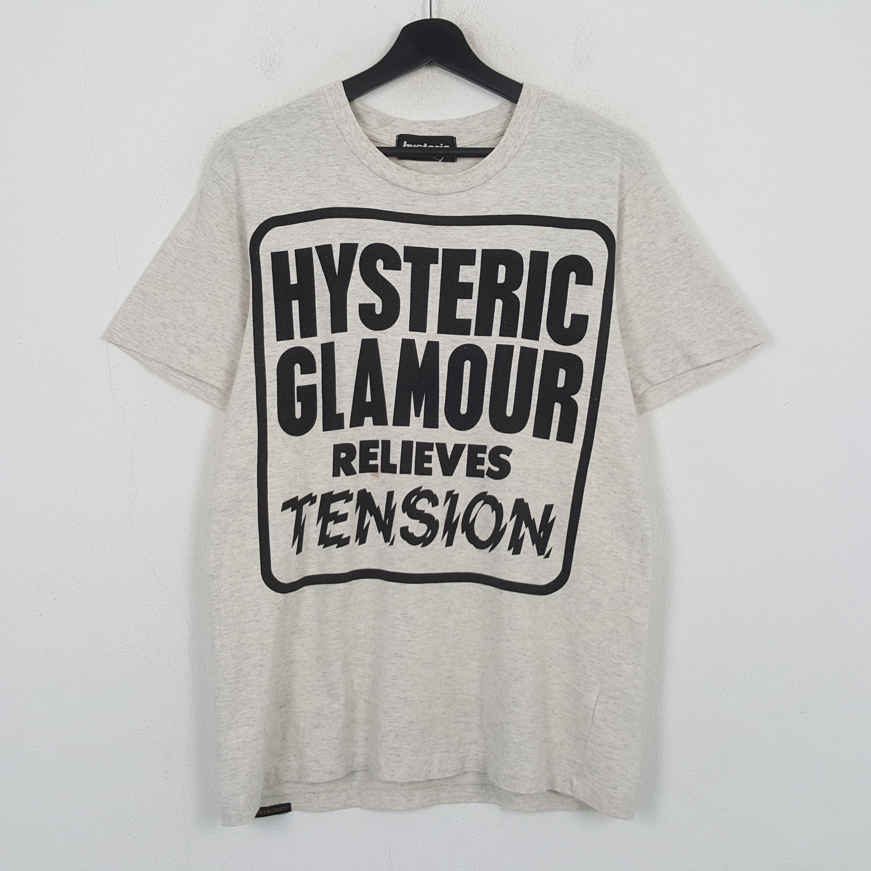 Hysteric Glamour Hysteric Glamour Relieve Tension Japanese Tshirt C299N18 Size US M / EU 48-50 / 2 - 1 Thumbnail