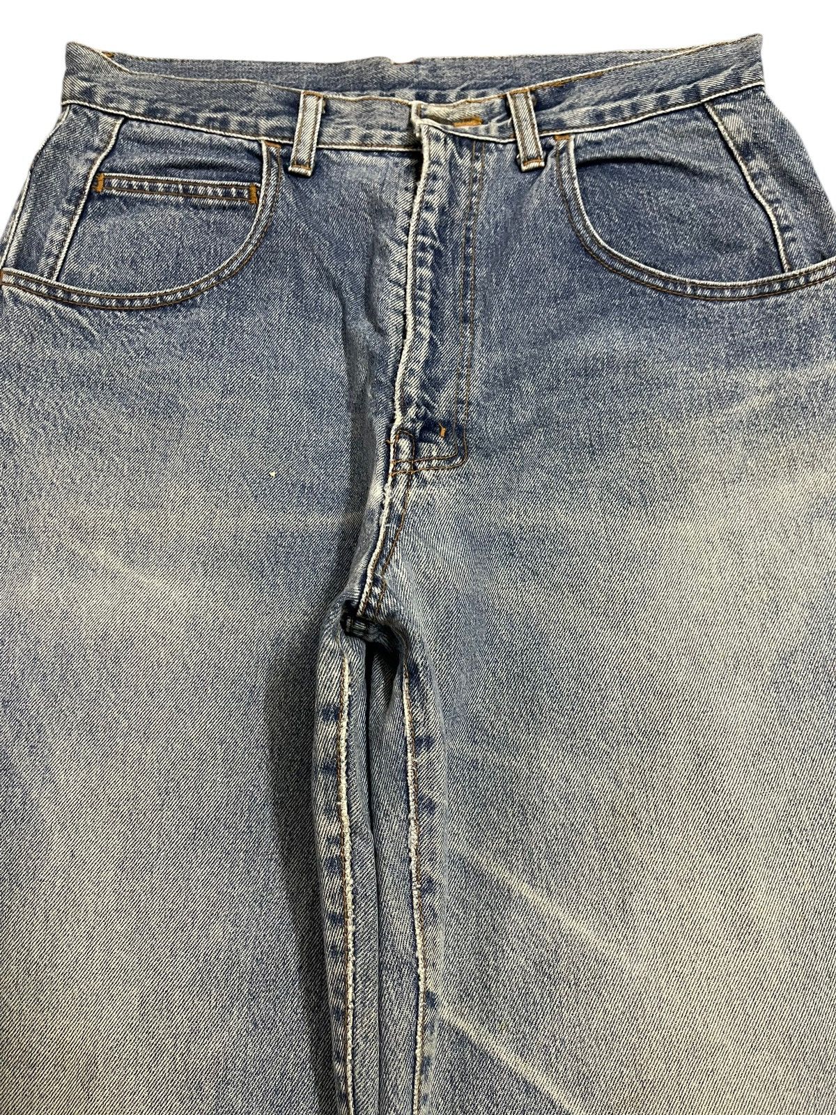 JNCO Vintage Japanese Brand Blue Wash Style Hip Hop Baggy Jeans Size US 32 / EU 48 - 3 Thumbnail