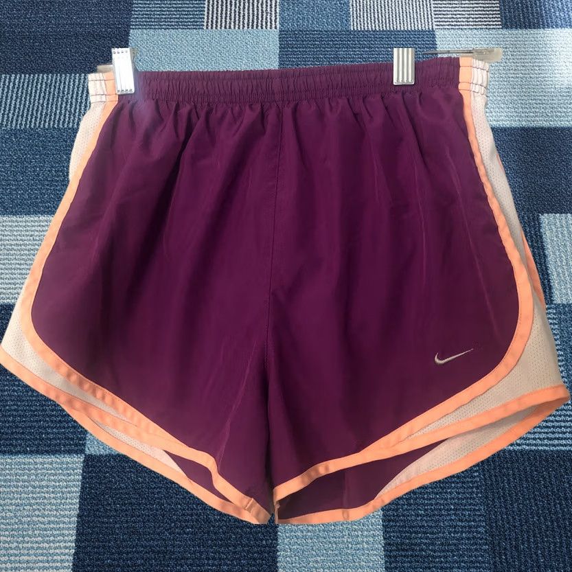 Nike Nike Dri Fit Purple Briefed Athletic Running Shorts Womens Size Medium M Size 32" / US 10 / IT 46 - 1 Thumbnail