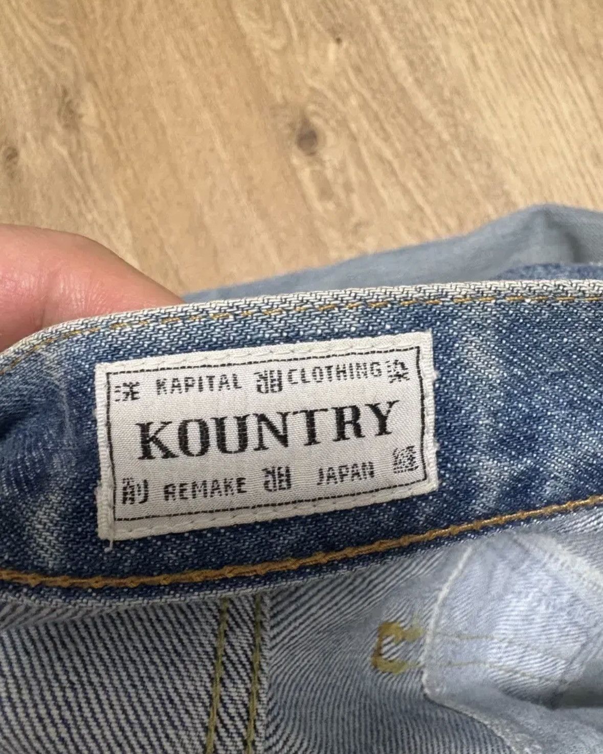 Kapital Kapital Kountry Smiley Gypsy Denim Jeans Size US 36 / EU 52 - 4 Thumbnail