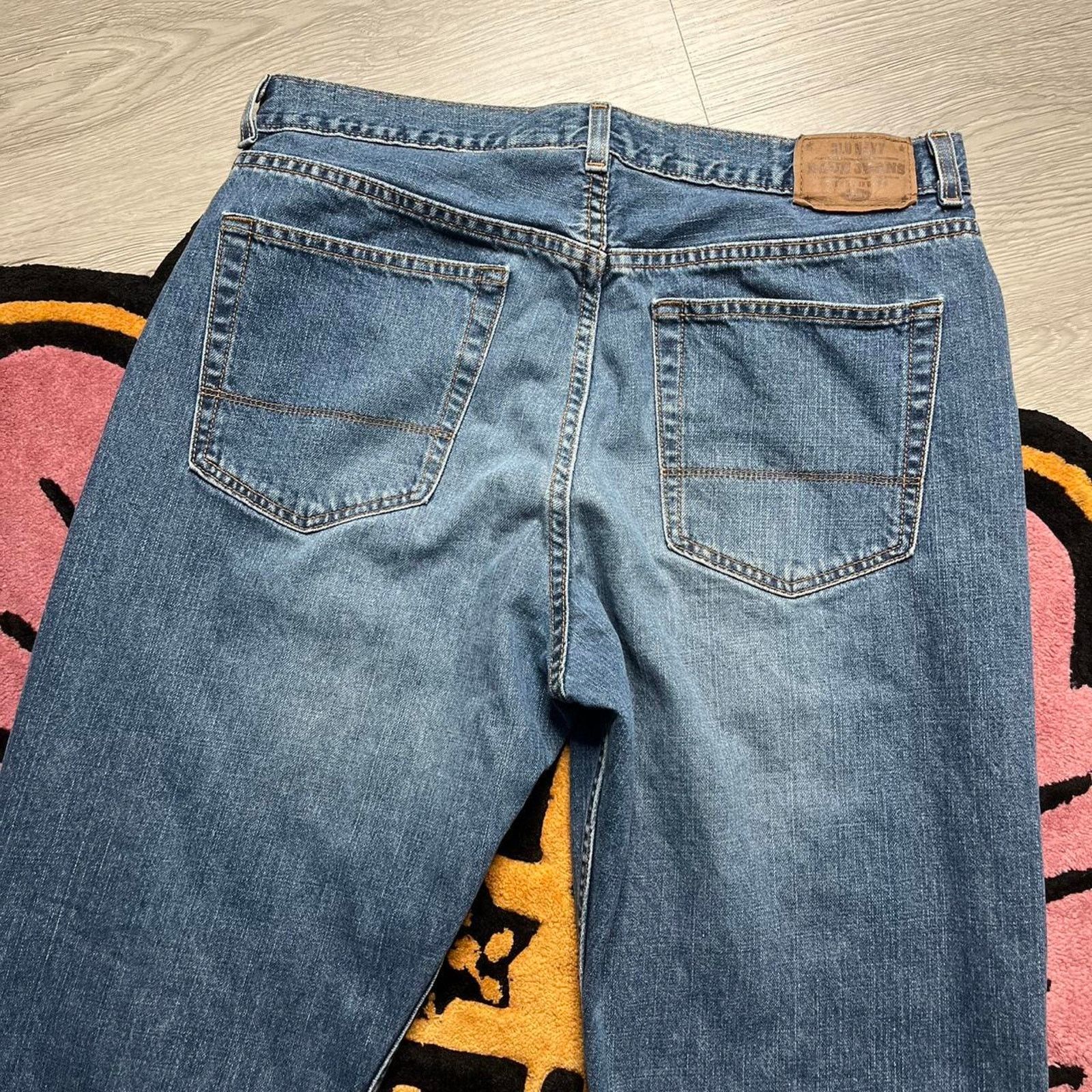 Old Navy × Vintage Vintage Y2K Old Navy Loose Straight Denim Jeans Size 34x30 Size US 34 / EU 50 - 8 Thumbnail