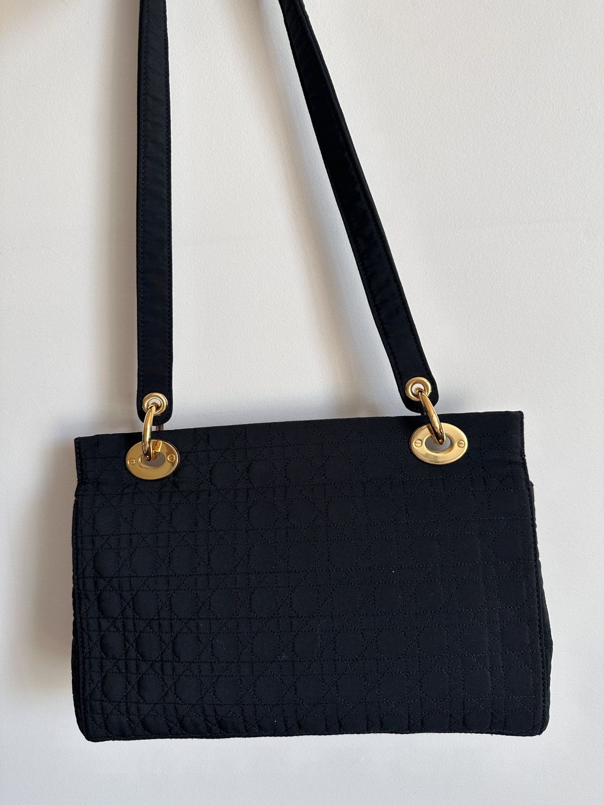 Dior Christian Dior Vintage Lady Dior Cannage Gold hardware Size ONE SIZE - 6 Thumbnail