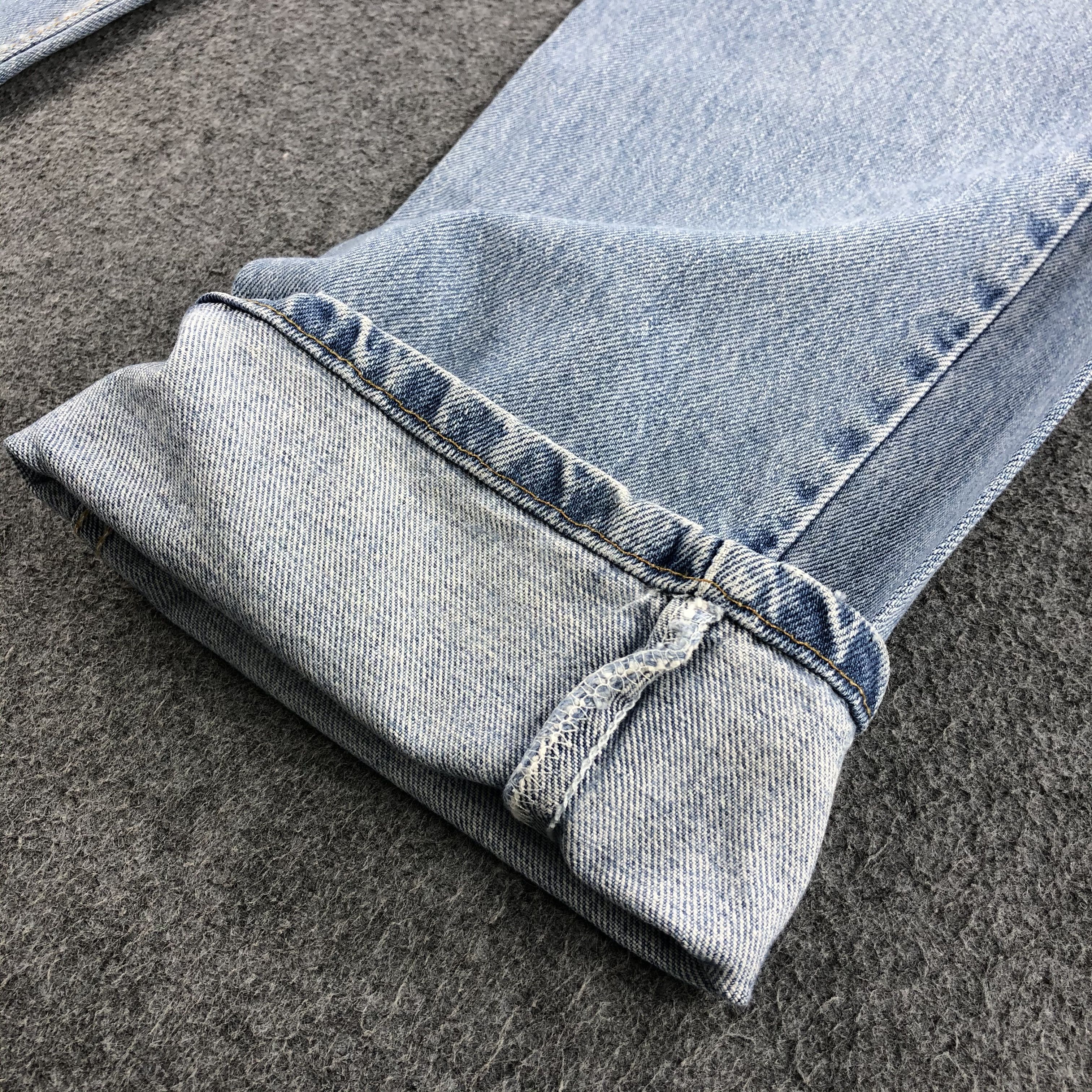 Levi's × Vintage Vintage 90s Light Wash Levis 505 Jeans-JM718 Size US 34 / EU 50 - 6 Thumbnail