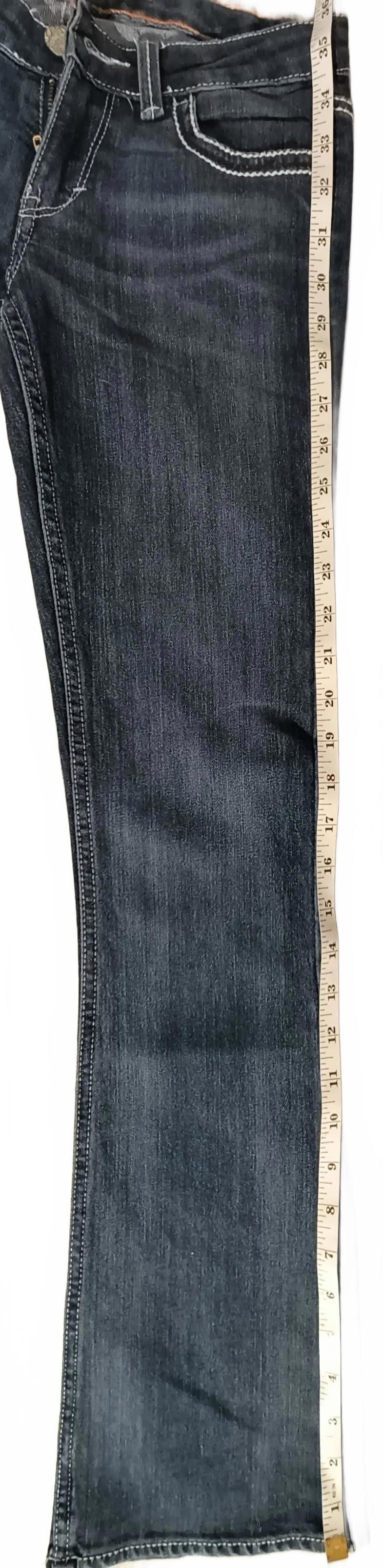Levi's Stylish Girls Levi's Flare Jeans - Dark Wash Size 14 Size 24" / US 00 / IT 34 - 10 Thumbnail