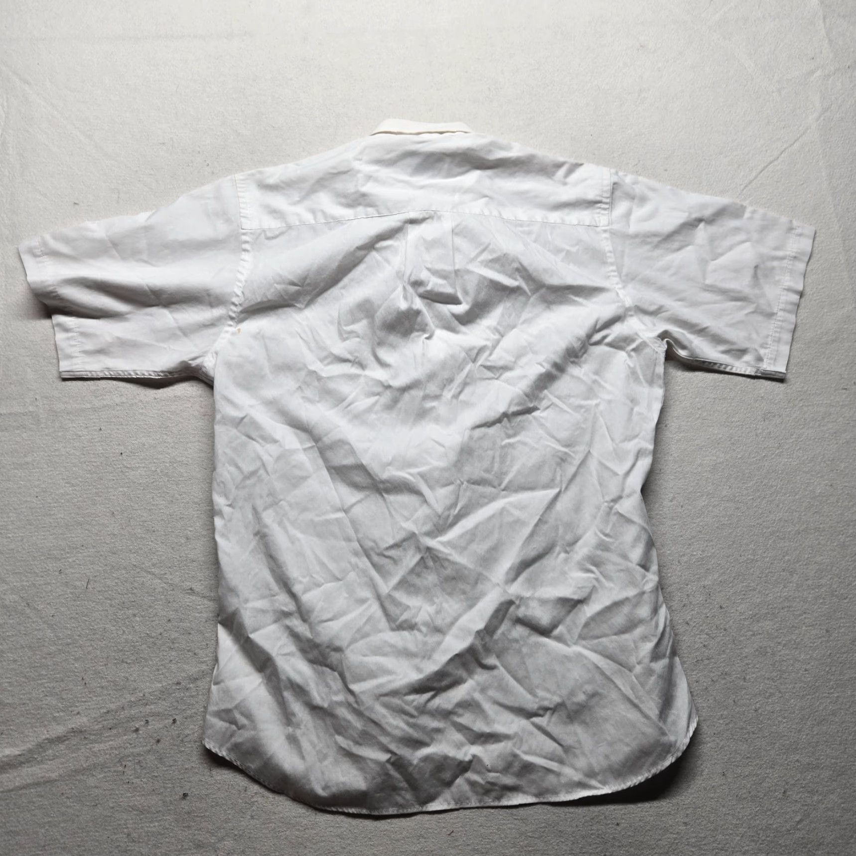 Vintage John Henry Shirt Adult Mens Button-Down Oxford Fit White 16 L White Cotton Polyester Cotton Blend Athletic Vintage No Size US L / EU 52-54 / 3 - 7 Thumbnail