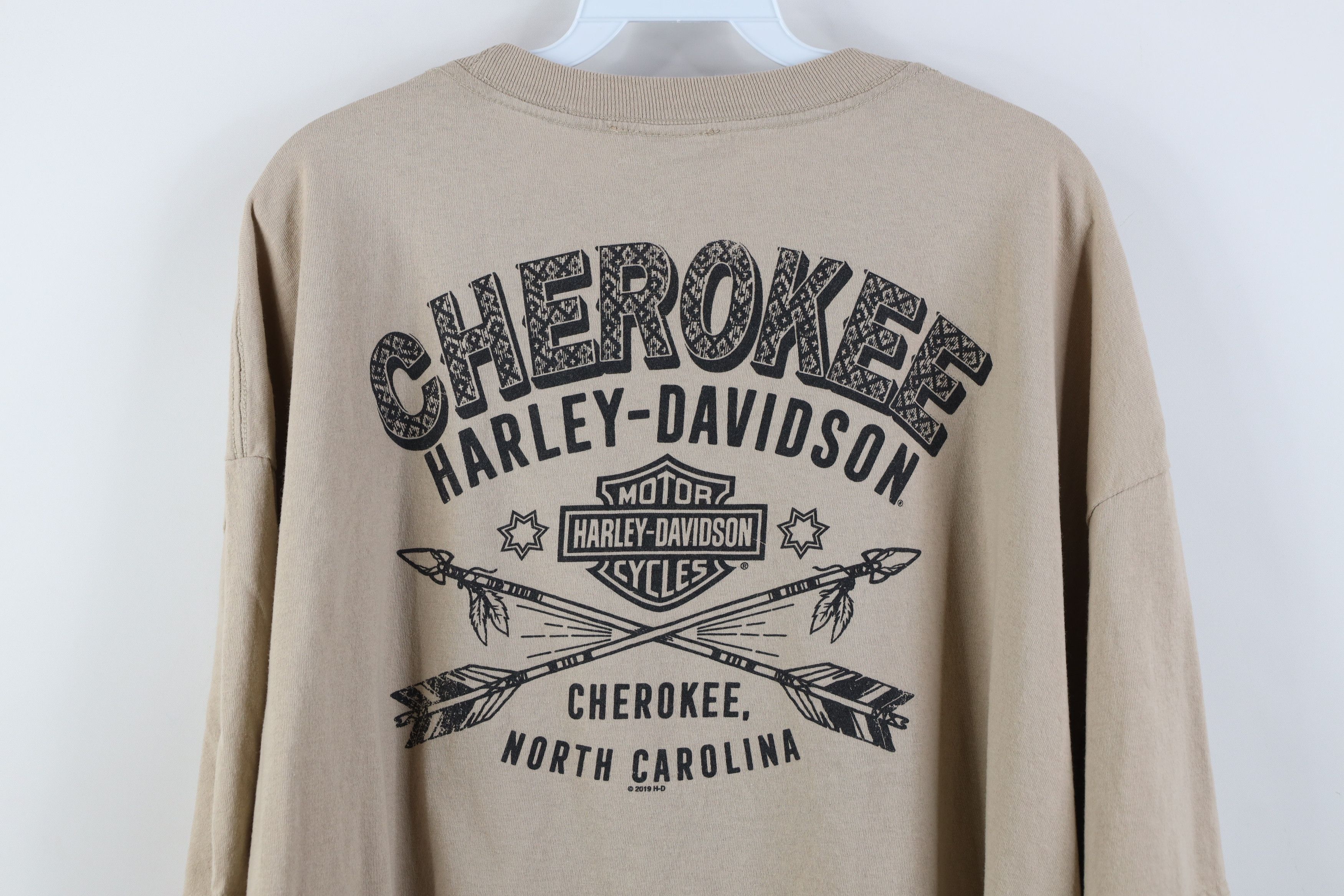 Harley Davidson Vintage Y2K Harley Davidson Motorcycles Cherokee T-Shirt Size US XXL / EU 58 / 5 - 12 Thumbnail