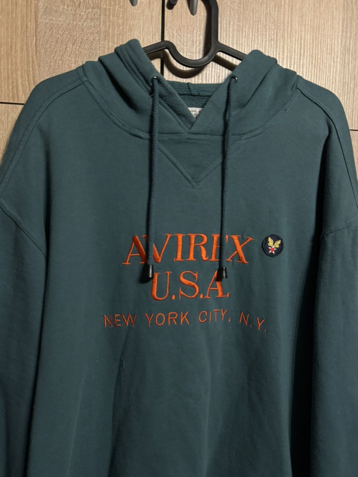 Avirex Avirex usa leather rare brand hoodie archive army Size US L / EU 52-54 / 3 - 2 Thumbnail