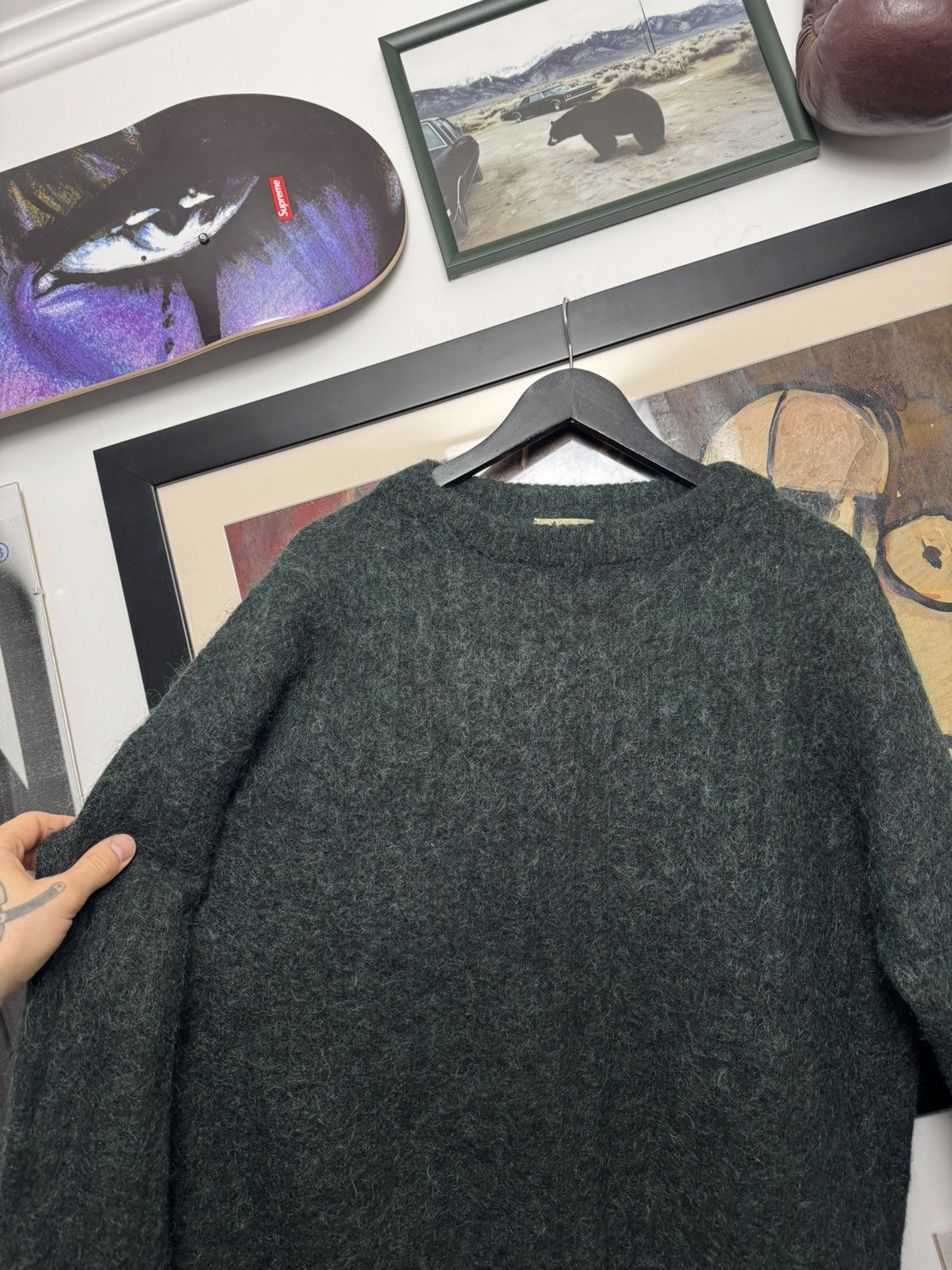 Acne Studios Acne Studios Mohair Dramatic Oversize Sweater Knit Designer Size US M / EU 48-50 / 2 - 3 Thumbnail