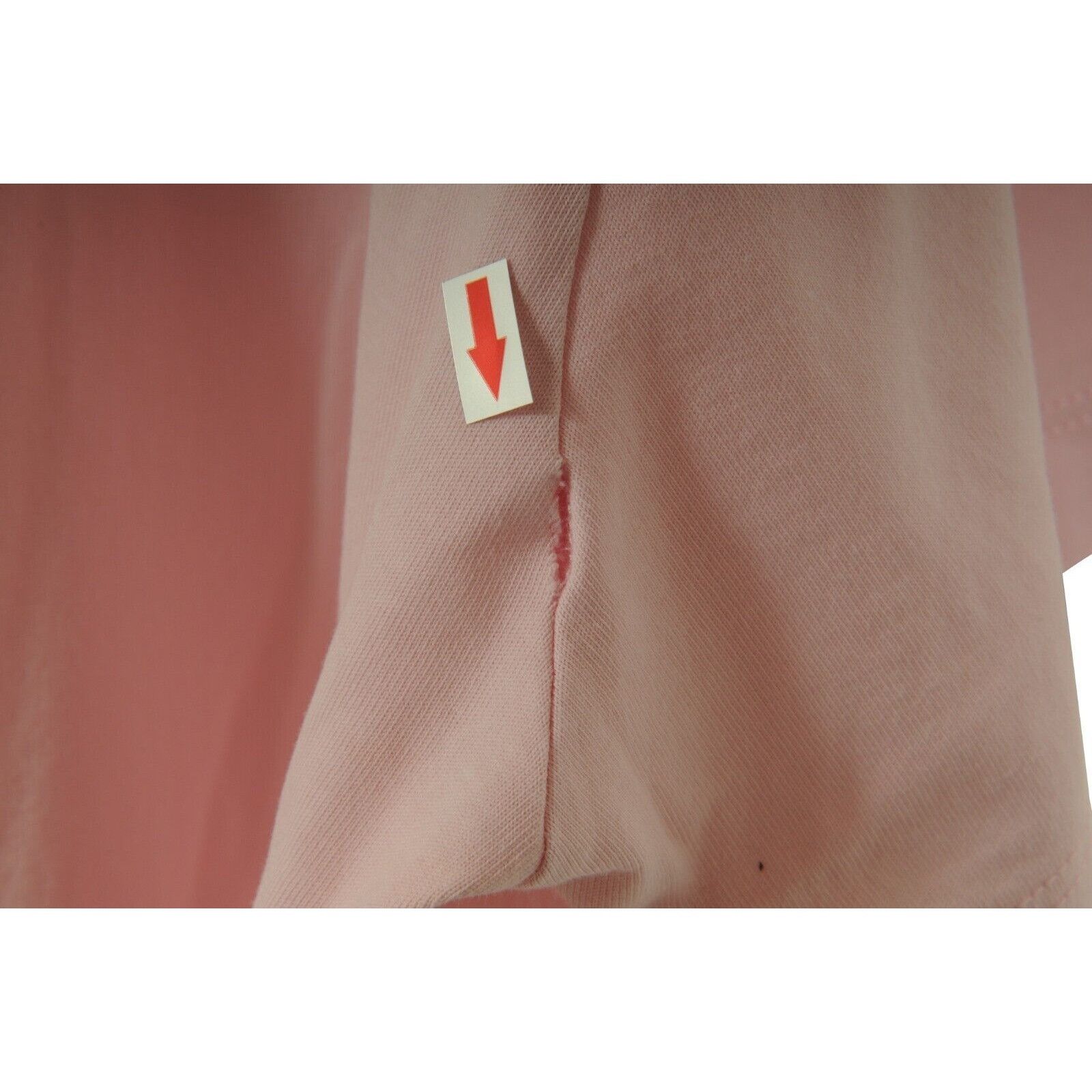 Versace Embroidered Logo T Shirt Pink White Short Sleeve Size US M / EU 48-50 / 2 - 7 Thumbnail