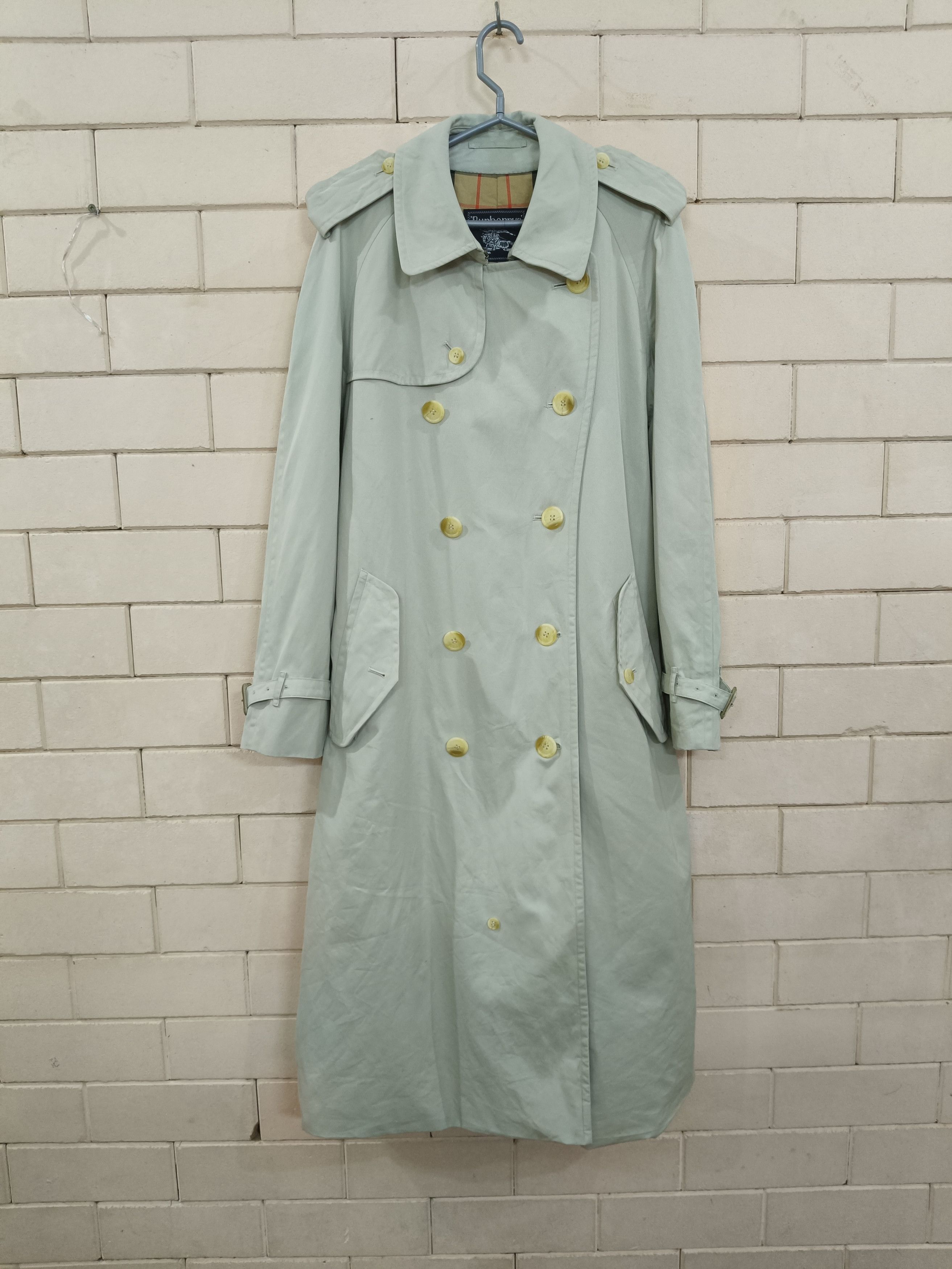 Burberry Prorsum × Vintage Burberry Prorsum BURBERRYS NOVA CHECKED TRENCH COAT JACKET Size US L / EU 52-54 / 3 - 12 Thumbnail