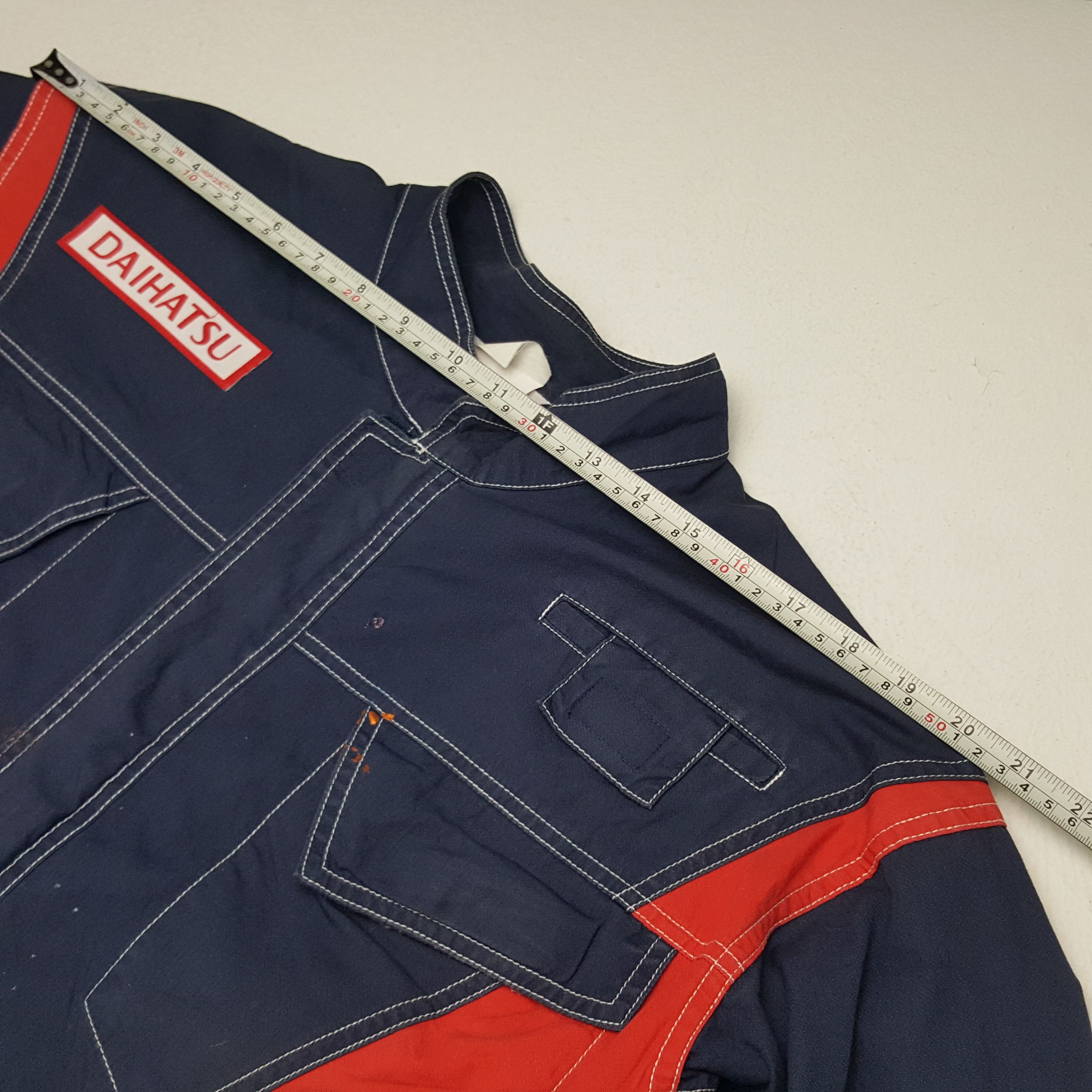 Vintage Vintage Daihatsu Japanese Racing Team Coverall Jacket Size US L / EU 52-54 / 3 - 9 Thumbnail