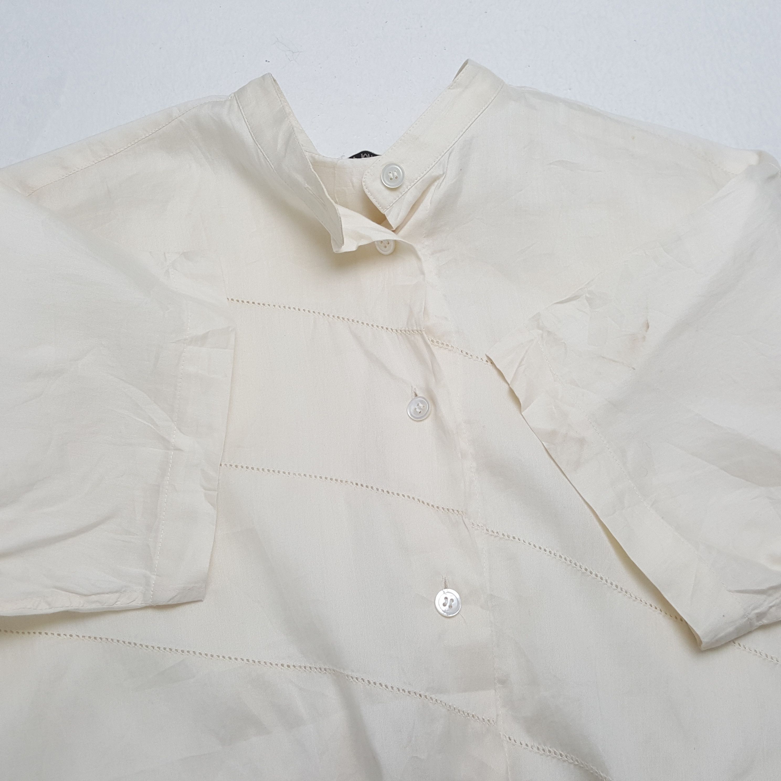 Designer × Issey Miyake × Vintage ISSEY MIYAKE Japanese Designer Fashion Casual Style Shirt Size US M / EU 48-50 / 2 - 6 Thumbnail