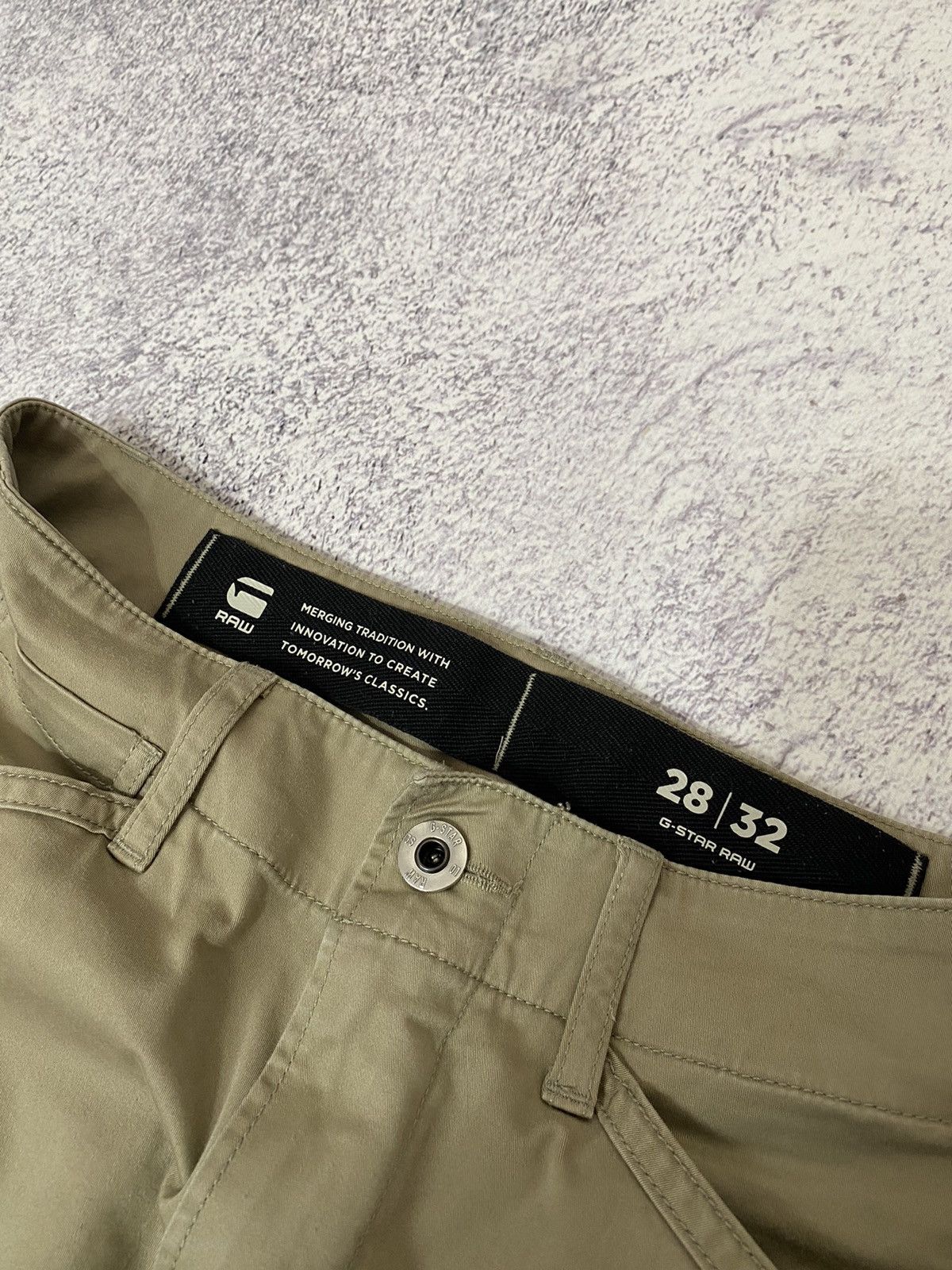 G-Star G-Star Raw Rovic Zip 3D Regular Tapered Cargo Utility Pants Size US 30 / EU 46 - 8 Thumbnail