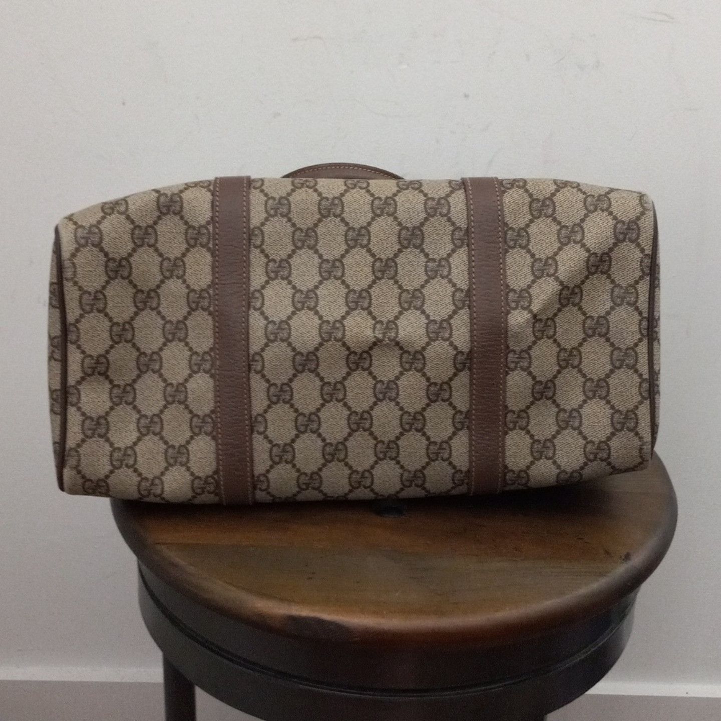 Gucci Vintage Gucci Interlocking GG Monogram Supreme Boston Size ONE SIZE - 7 Thumbnail