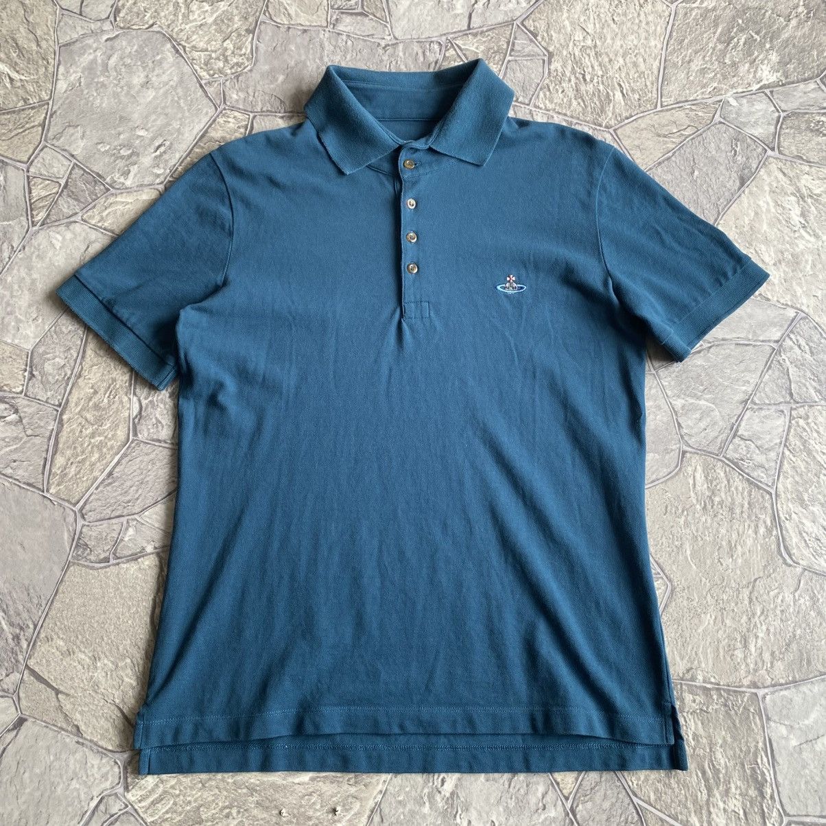 Vivienne Westwood Vivienne Westwood Polo T-Shirt Orb Logo Luxury Size US XL / EU 56 / 4 - 1 Thumbnail