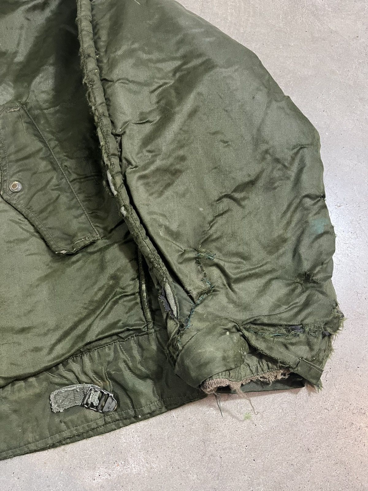 Vintage Vintage 60s USN A-1 Deck Jacket Faded Green Size US L / EU 52-54 / 3 - 8 Thumbnail