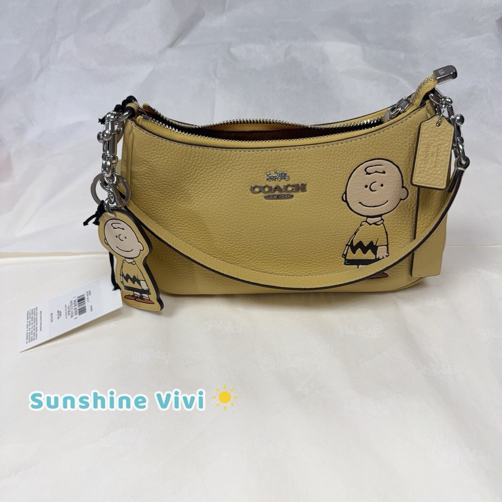 Coach NWT Coach X Peanuts Bundle Teri CBJ83 & CBG59 Charm Size ONE SIZE - 2 Thumbnail