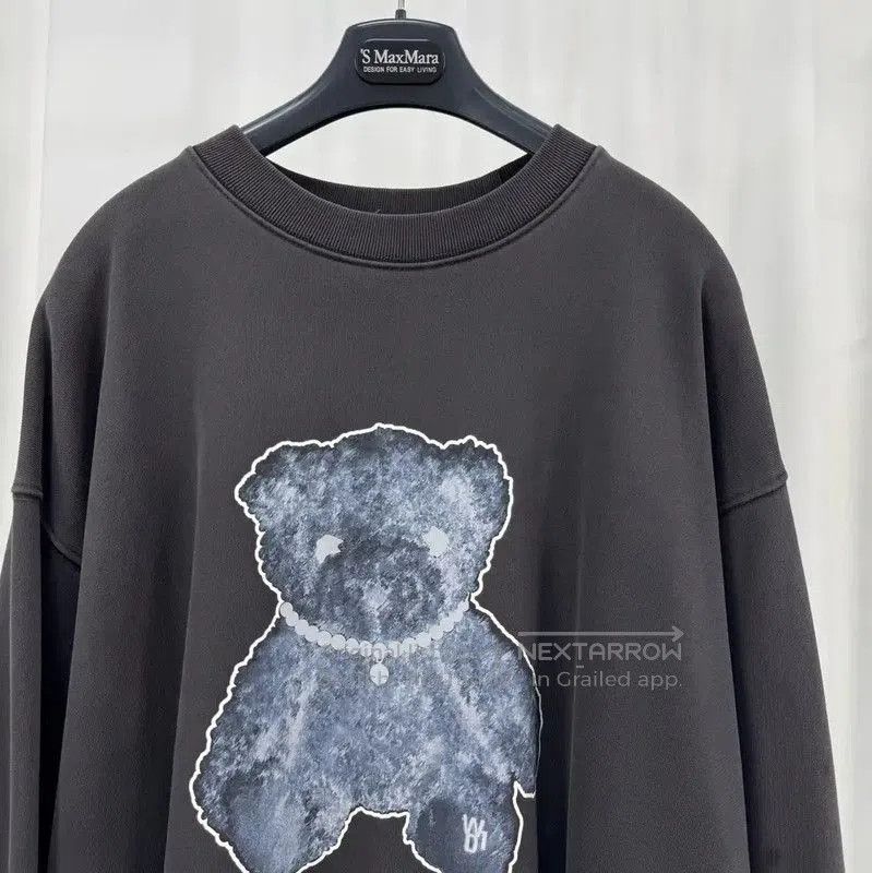 Moschino Moschino Black Bear Graphic Long Sleeve Sweatshirt . Size US M / EU 48-50 / 2 - 3 Thumbnail