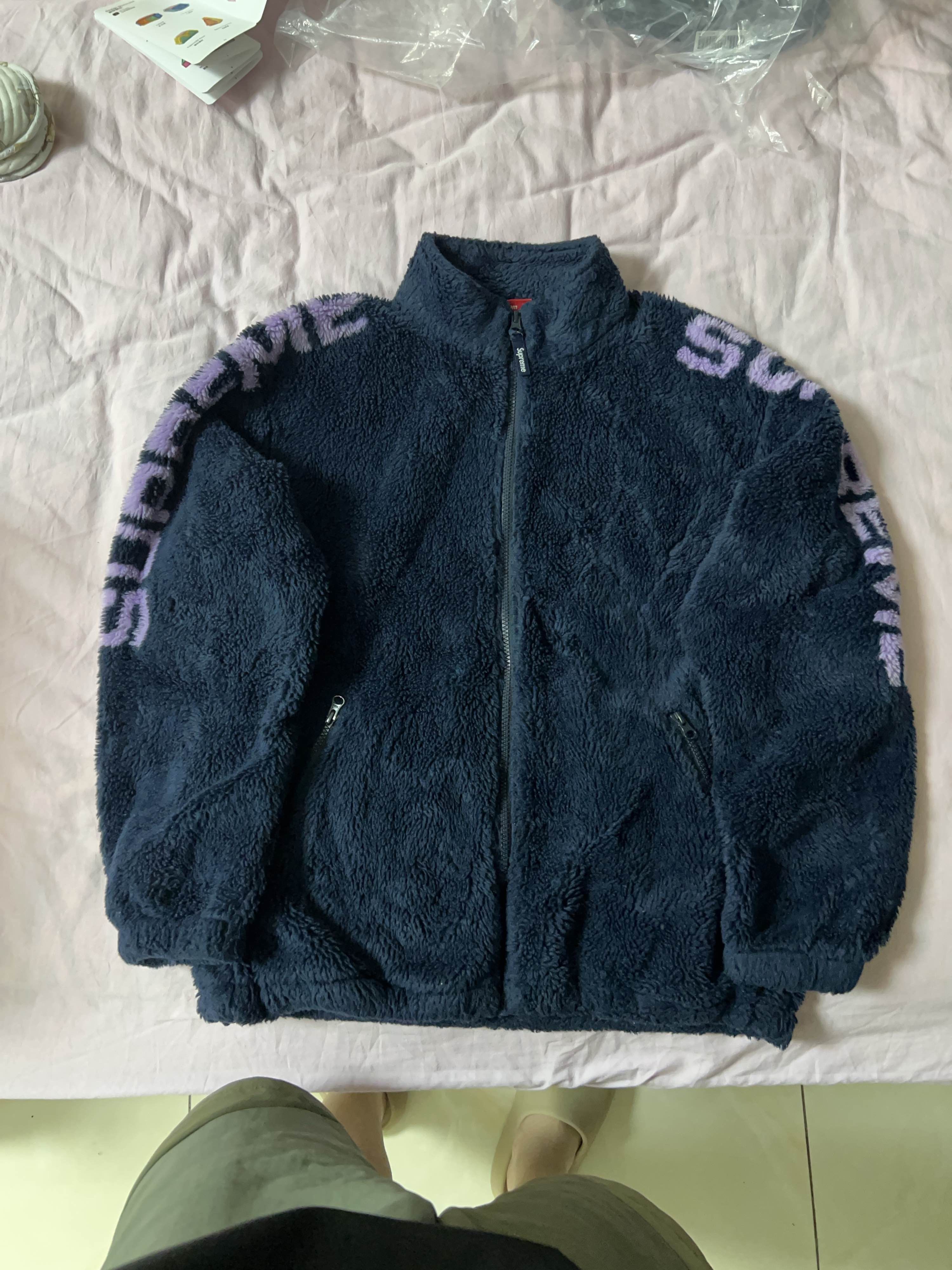 Supreme Supreme Shoulder Logo Fleece Jacket Size M Size US M / EU 48-50 / 2 - 1 Thumbnail