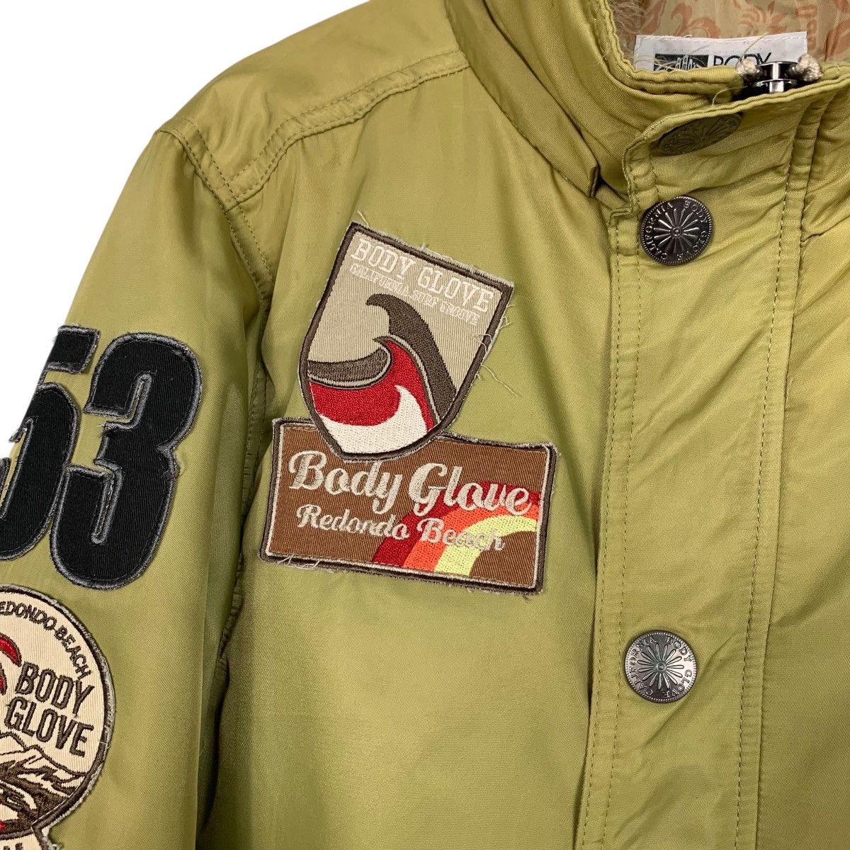 Body Glove BODY GLOVE Surfing Pioneer Big Logo Jacket #2644-C118 Size US M / EU 48-50 / 2 - 16 Thumbnail