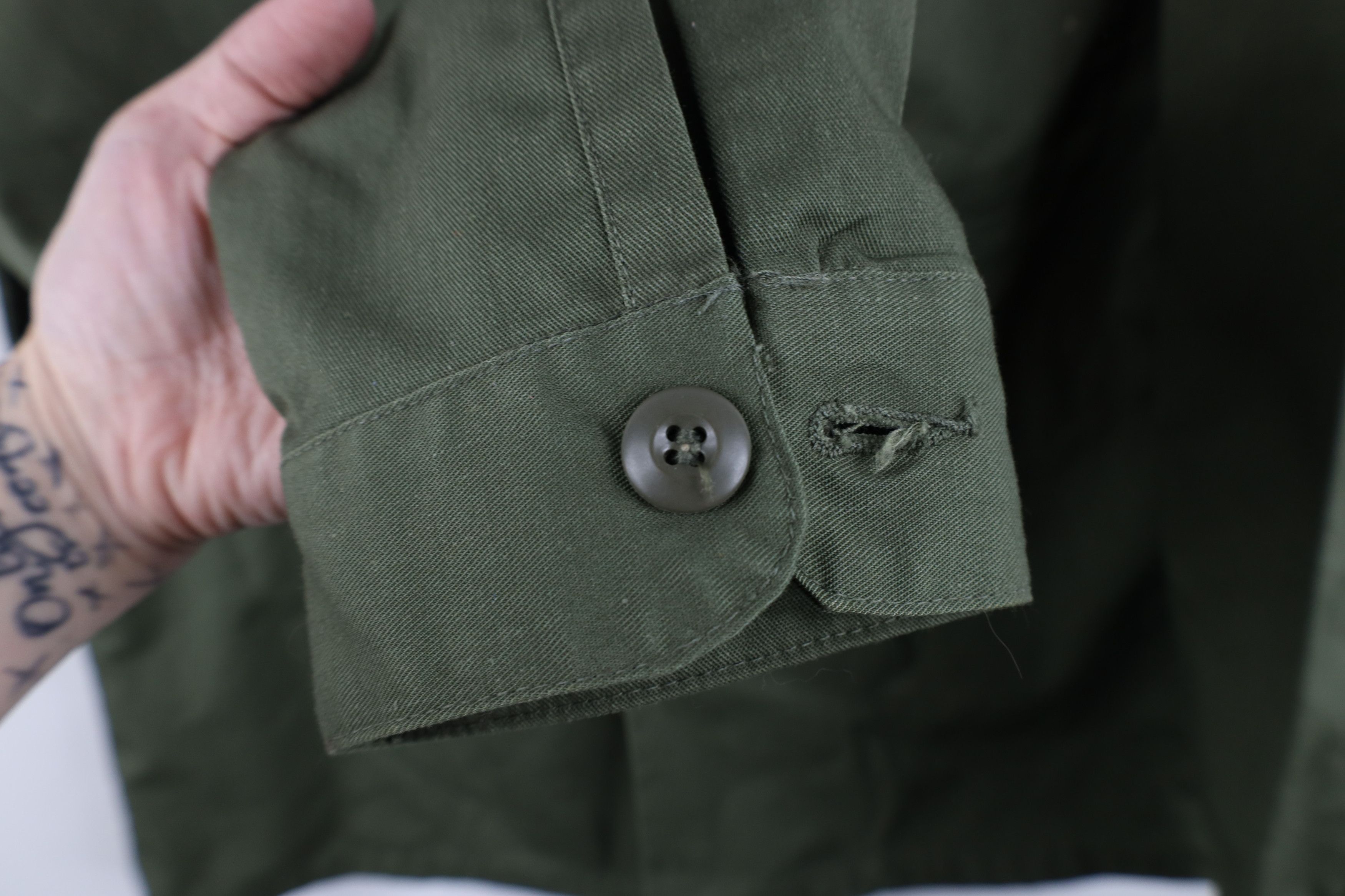Vintage Vintage 80s US Air Force Military Field Button Shirt USA Size US M / EU 48-50 / 2 - 9 Thumbnail