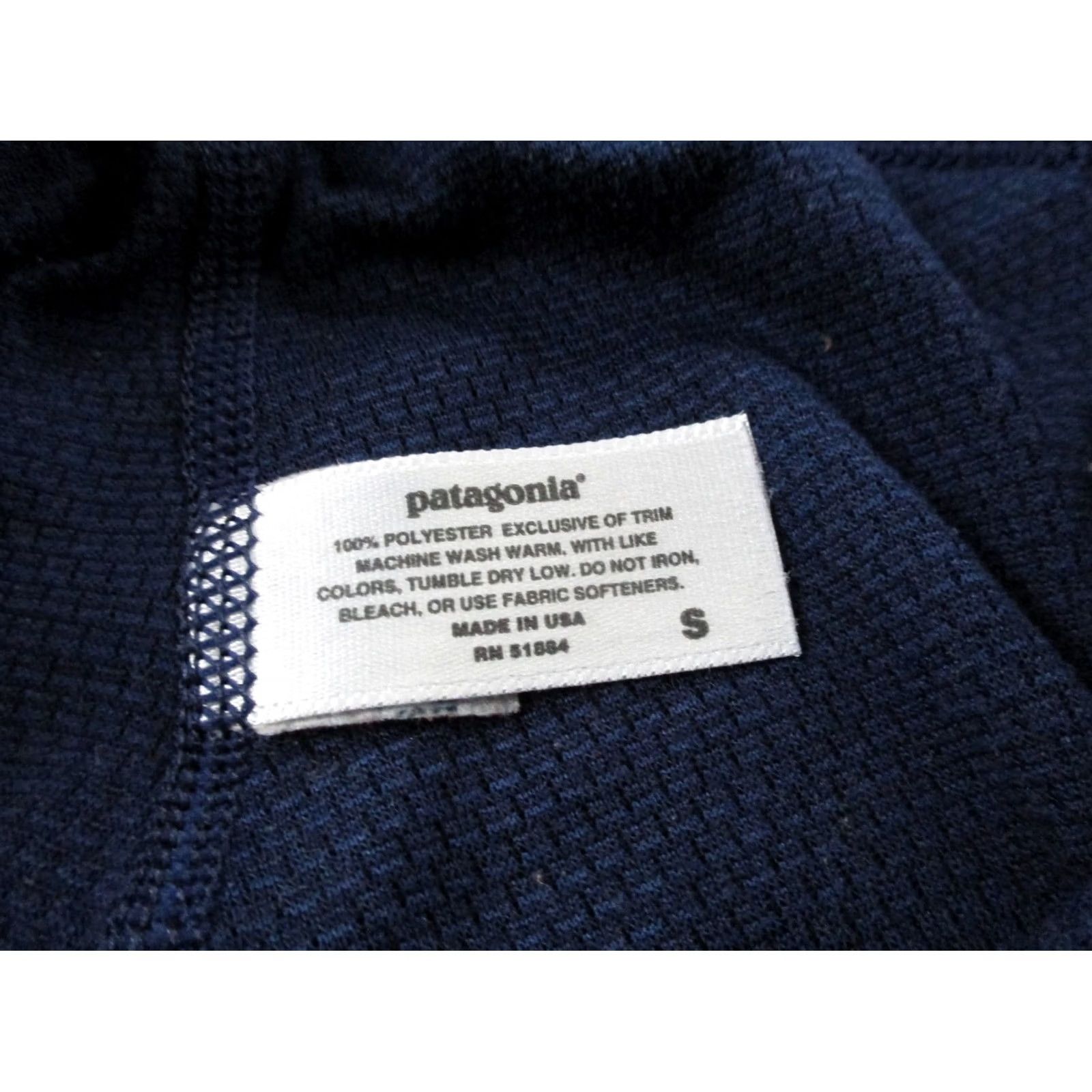Patagonia VINTAGE Patagonia Pants Womens S Blue Capilene Performance Baselayer Hiking Size 28" / US 6 / IT 42 - 7 Thumbnail