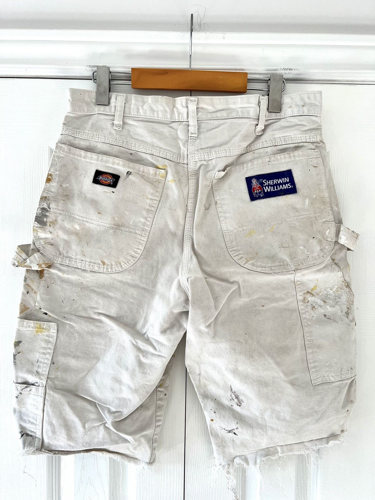 Dickies × Vintage Distressed Dickies Painter Shorts Size US 32 / EU 48 - 4 Thumbnail