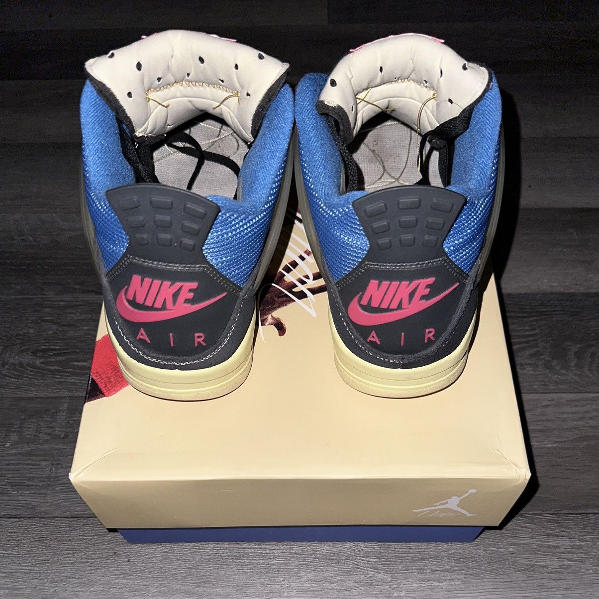 Jordan Brand × Union LA Jordan x Union Jordan 4 Retro Off Noir sz 10 Size US 10 / EU 43 - 6 Thumbnail