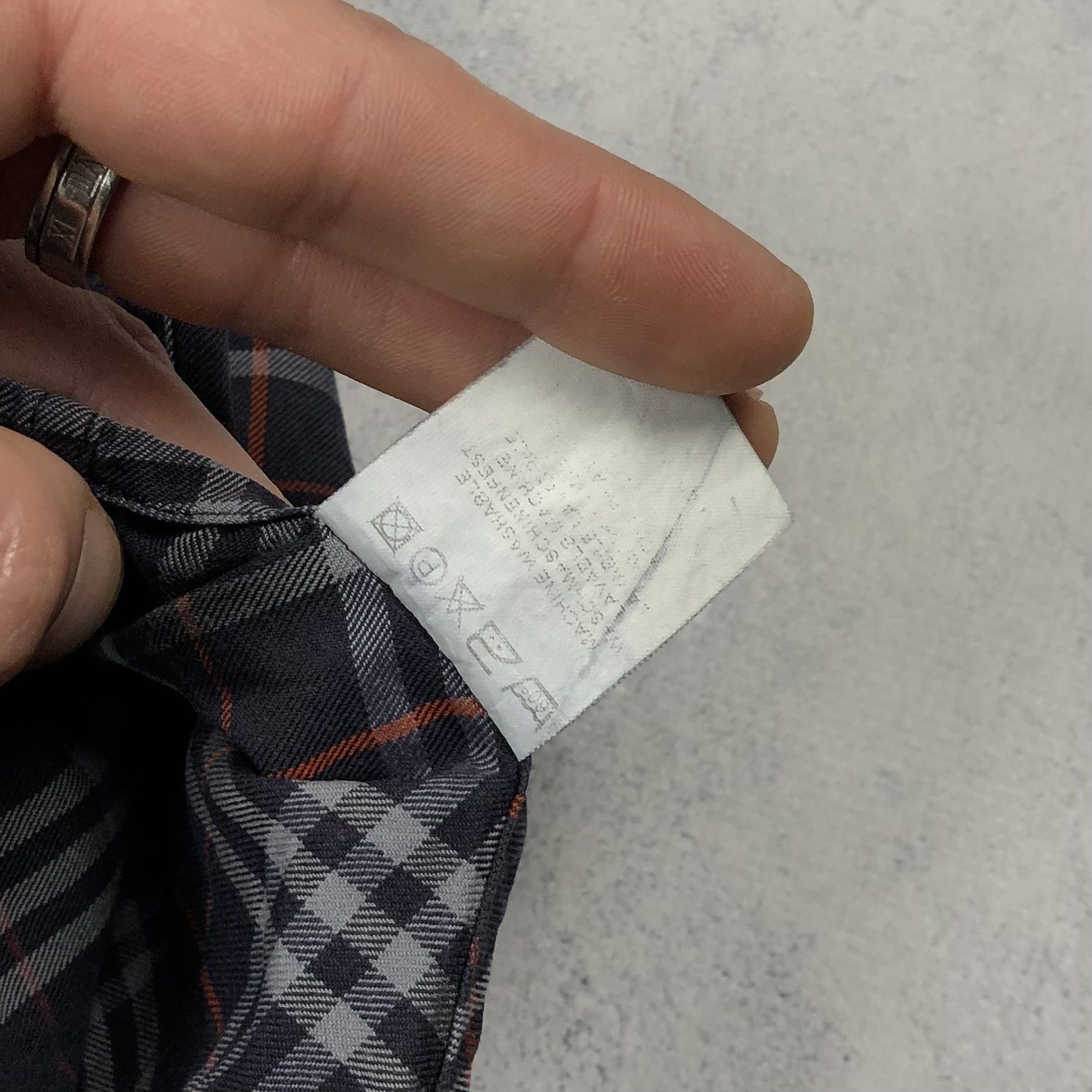 Burberry Vintage Burberrys Nova Check Plaid SS Button-up Shirt 90s Size US S / EU 44-46 / 1 - 10 Thumbnail