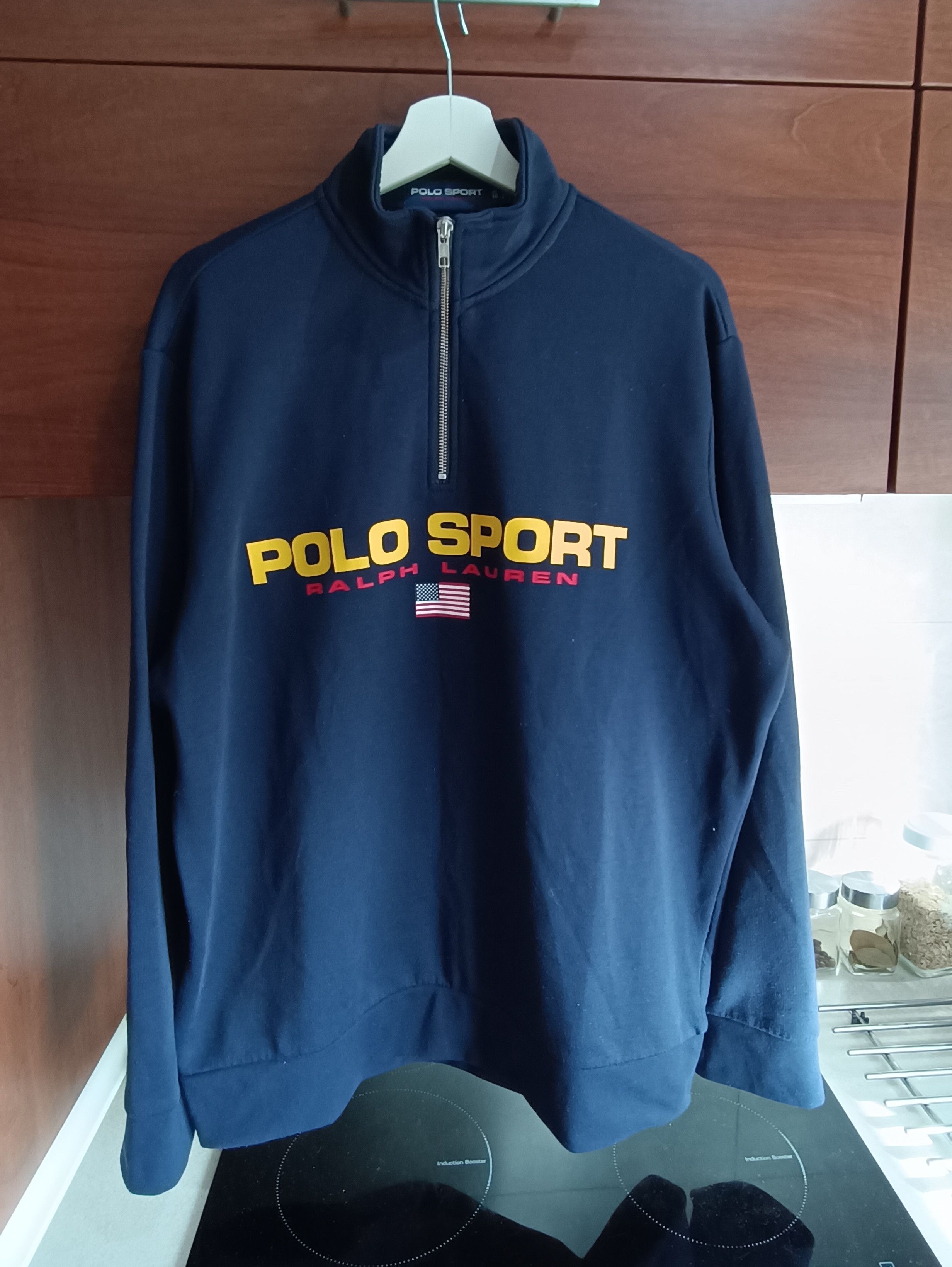 Polo Ralph Lauren Big logo vintage Ralph Lauren zip up | Grailed