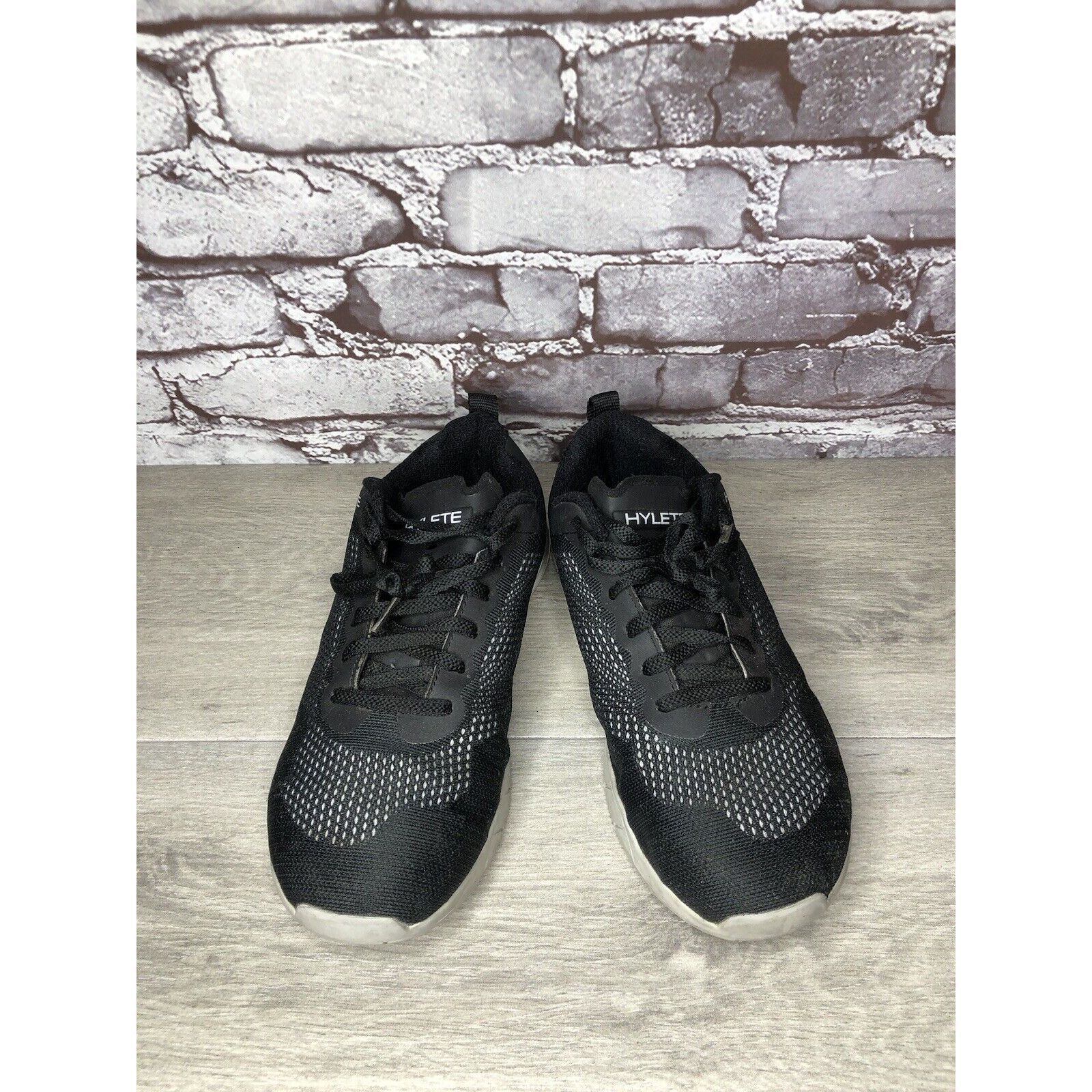 Other Hylete Vibram Circuit Cross Black Lace Up Training Gym Shoes Size US 8 / EU 41 - 20 Thumbnail