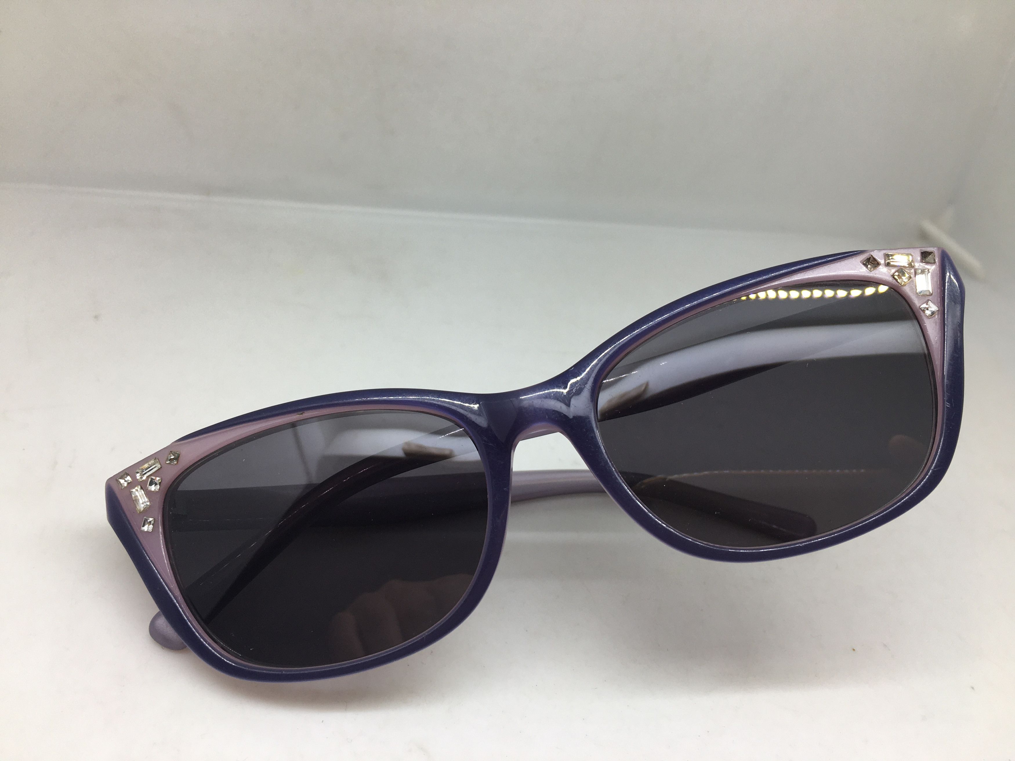 Other Purple Pink Acetate Cat Eye Diva Sunglasses Frame Size ONE SIZE - 5 Thumbnail