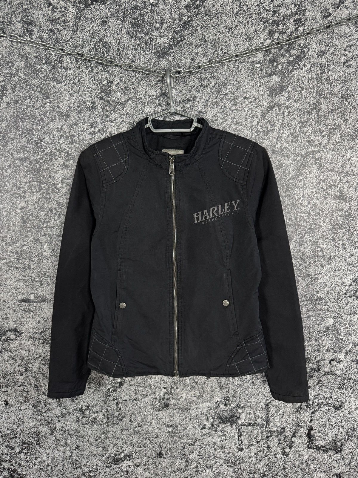 Harley Davidson Harley Davidson Skull Logo Riding Jacket Biker Moto Size S Size S / US 4 / IT 40 - 2 Thumbnail