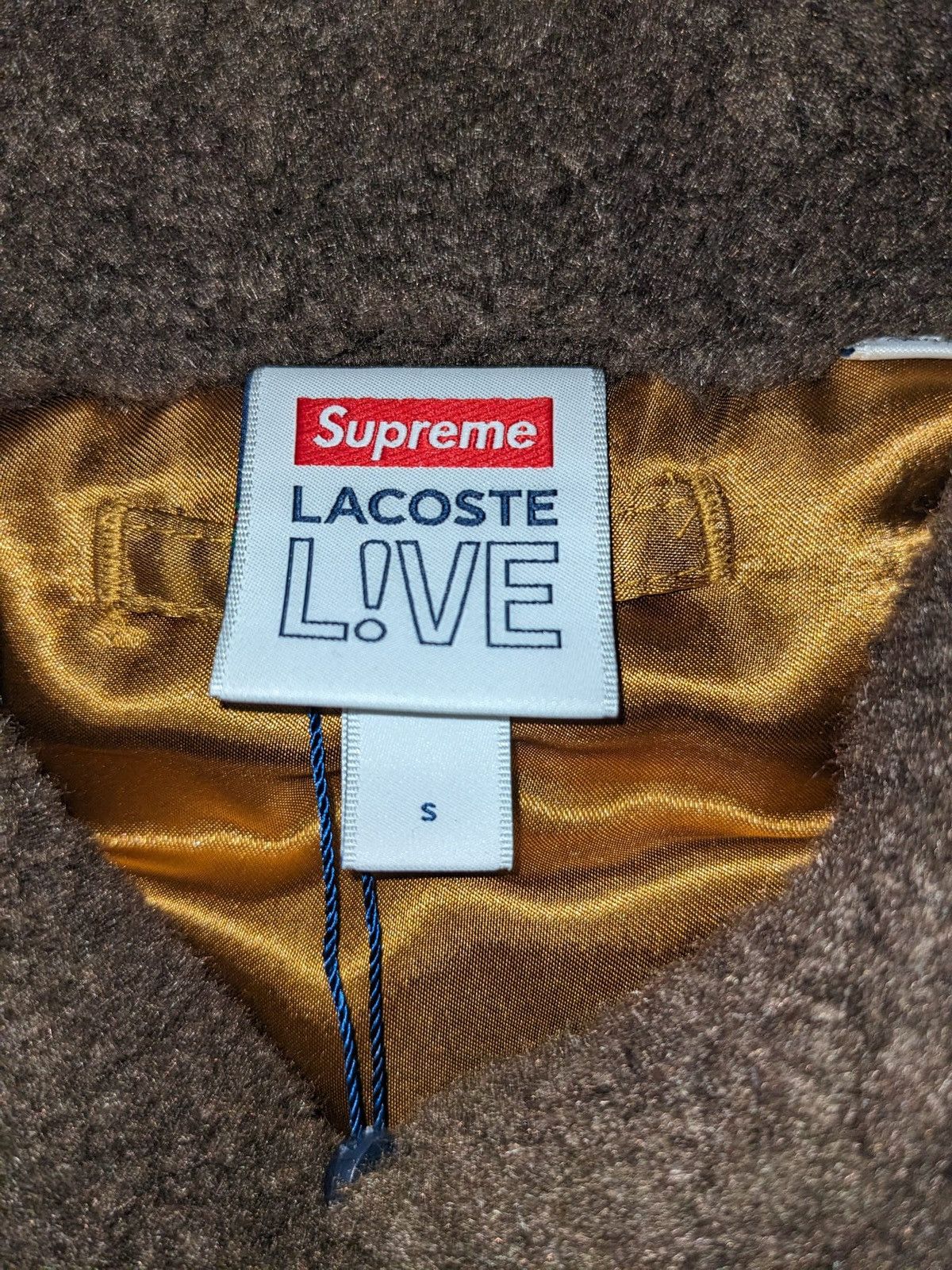 Supreme FW19 SUPREME LACOSTE WOOL BOMBER JACKET PLAID S Size US S / EU 44-46 / 1 - 7 Thumbnail