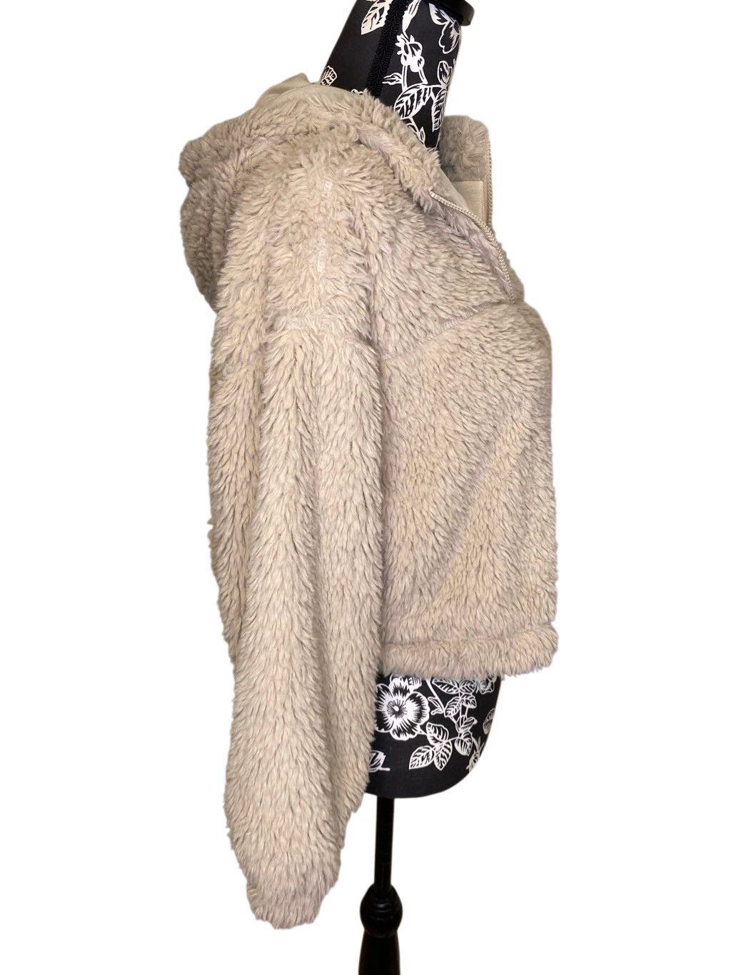 Bdg Nwt BDG Urban Outfitters Sherpa Fleece Hoodie Jacket Cropped Size S / US 4 / IT 40 - 4 Thumbnail