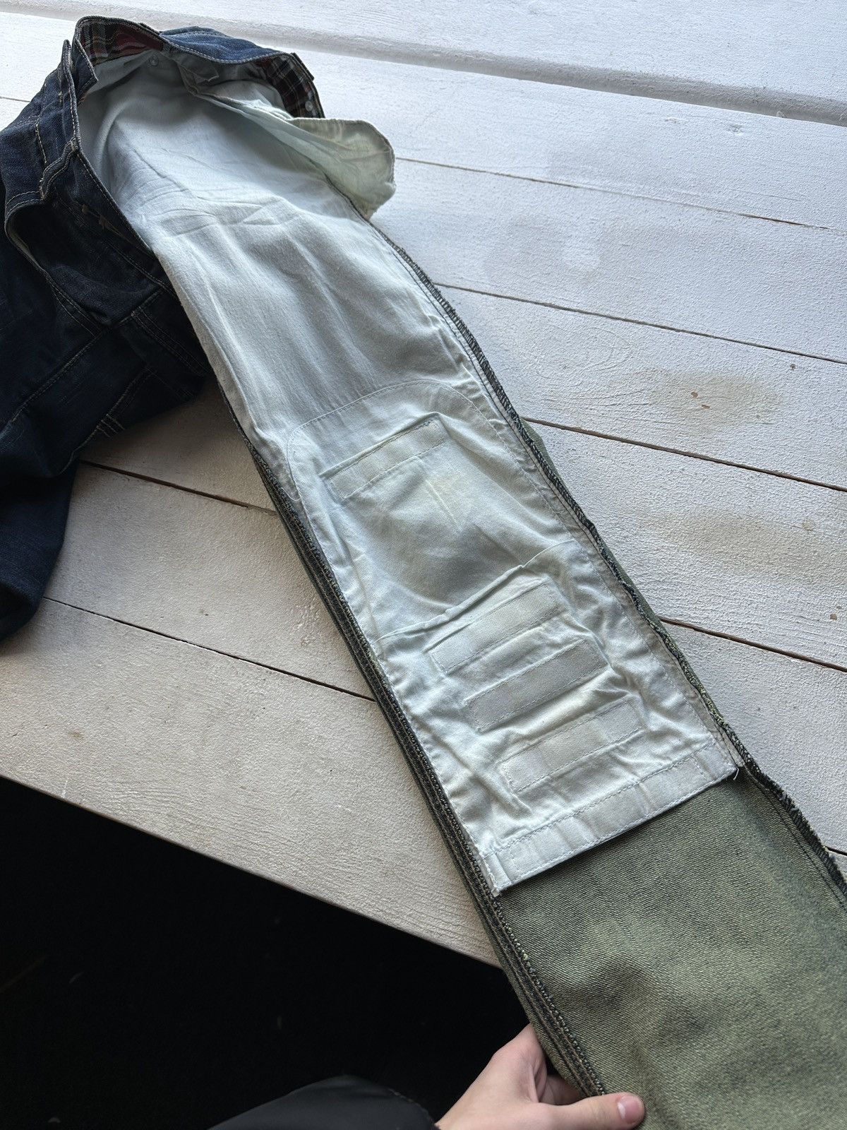 Other 🚨 VNTG HELD MOTORCYCLE BLUE WASHED RARE MEN DENIM JEANS Size US 30 / EU 46 - 12 Thumbnail