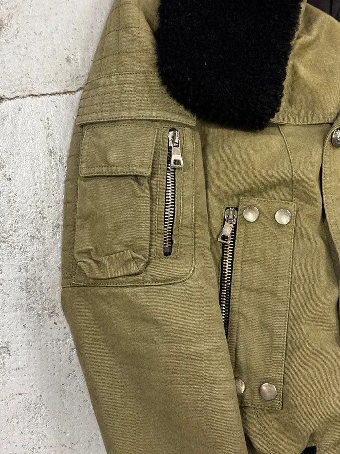 Balmain AW2014 Balmain Military Green Officer Jacket Size US M / EU 48-50 / 2 - 13 Thumbnail