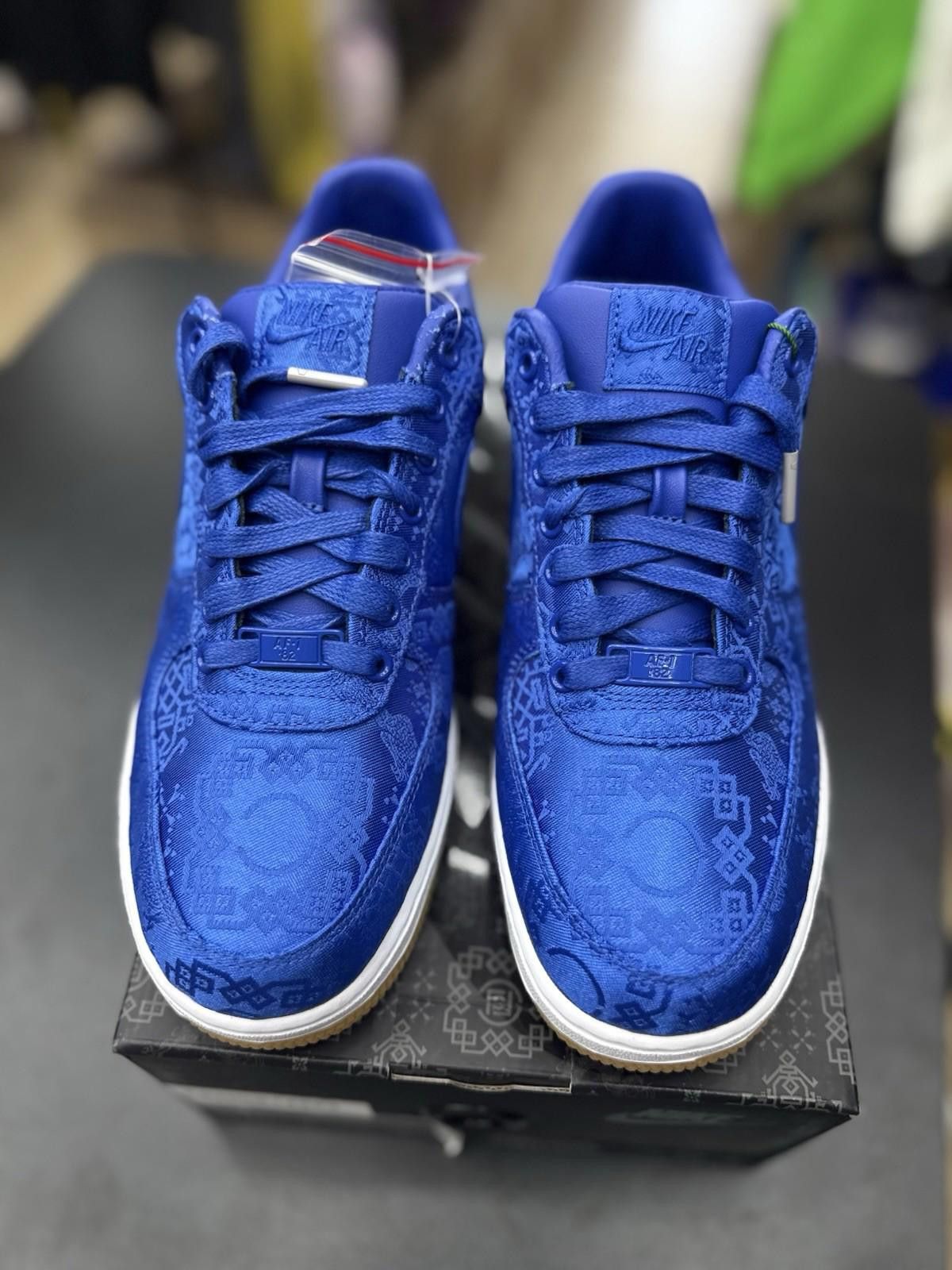 Nike Nike Air Force 1 Low CLOT Blue Size 8 Tear Away Silk NEW Size US 8 / EU 41 - 5 Thumbnail