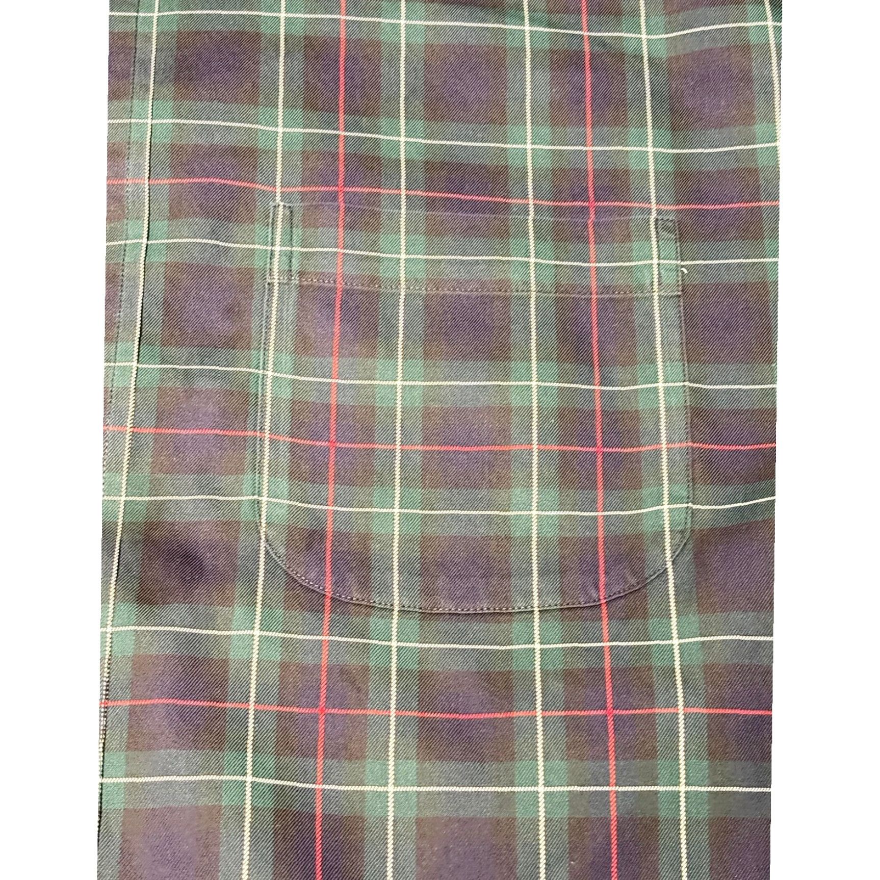 Brooks Brothers Brooks Brothers Polo Shirt Long Sleeve Plaid Button Down Men XL Green Size US XL / EU 56 / 4 - 2 Thumbnail