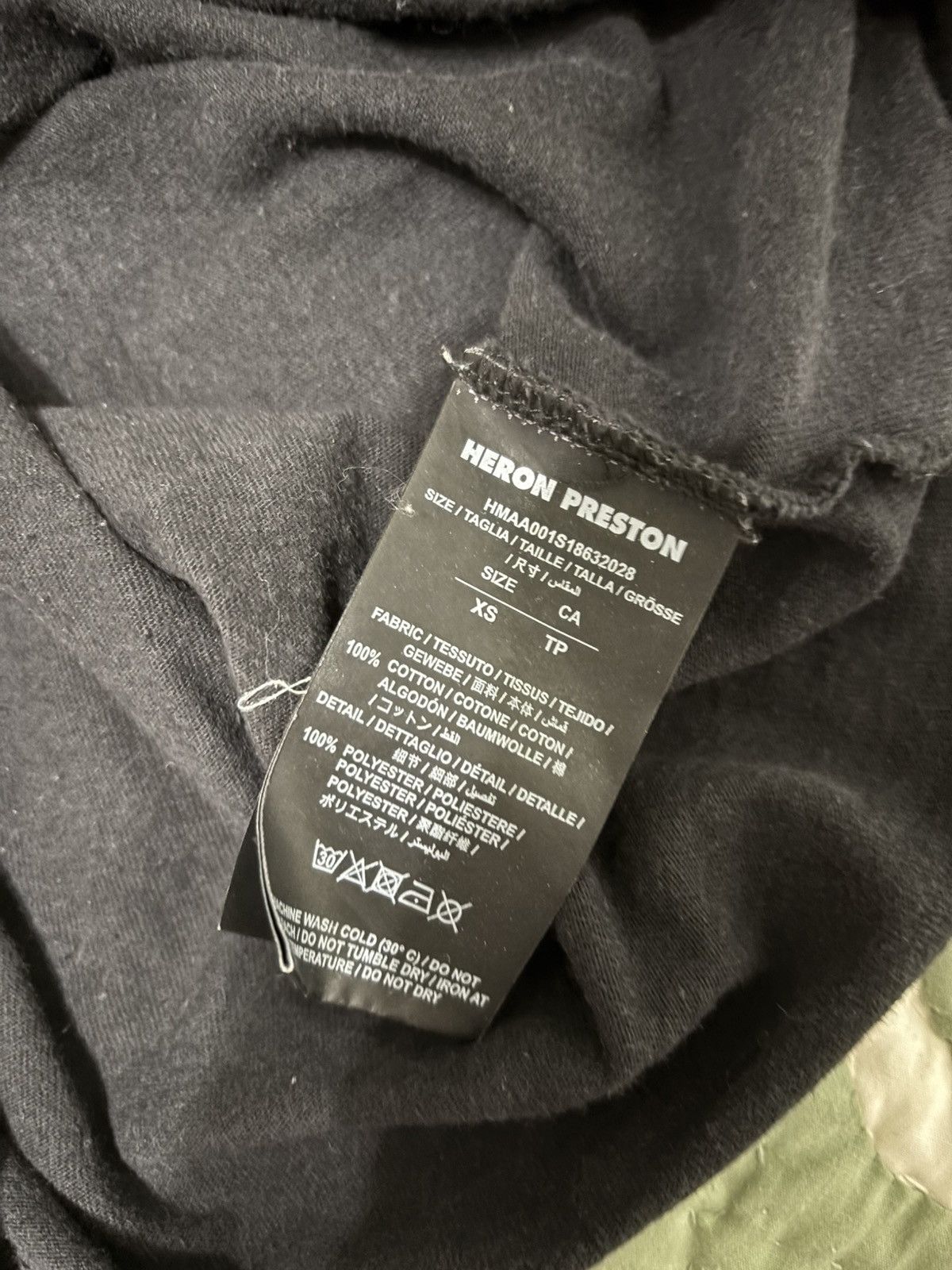 Heron Preston heron preston heron logo print tee oversized Size US XS / EU 42 / 0 - 3 Thumbnail