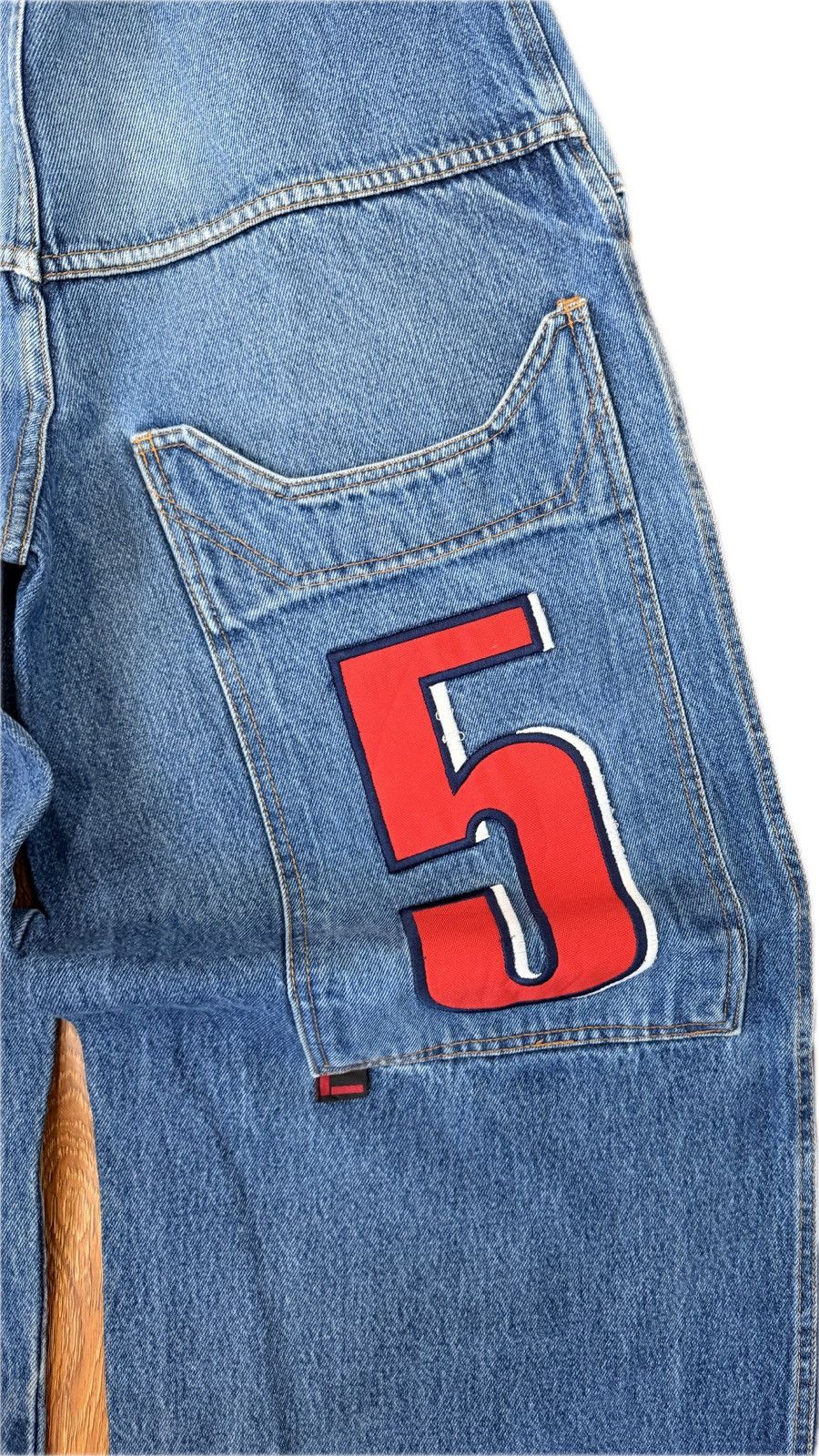Fubu JNCO Style Pockets Fubu Jeans Size US 31 - 3 Thumbnail